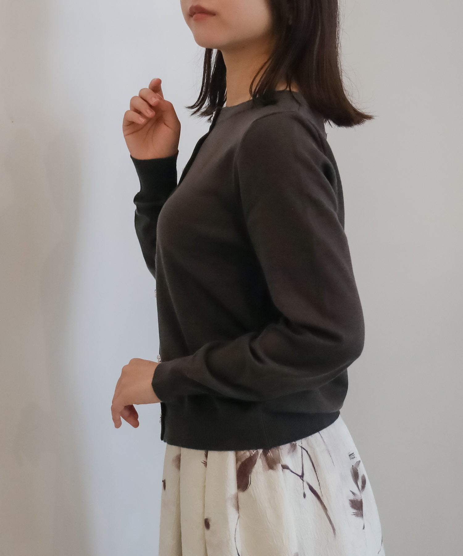 チャコール model:156㎝ 着用サイズ:M