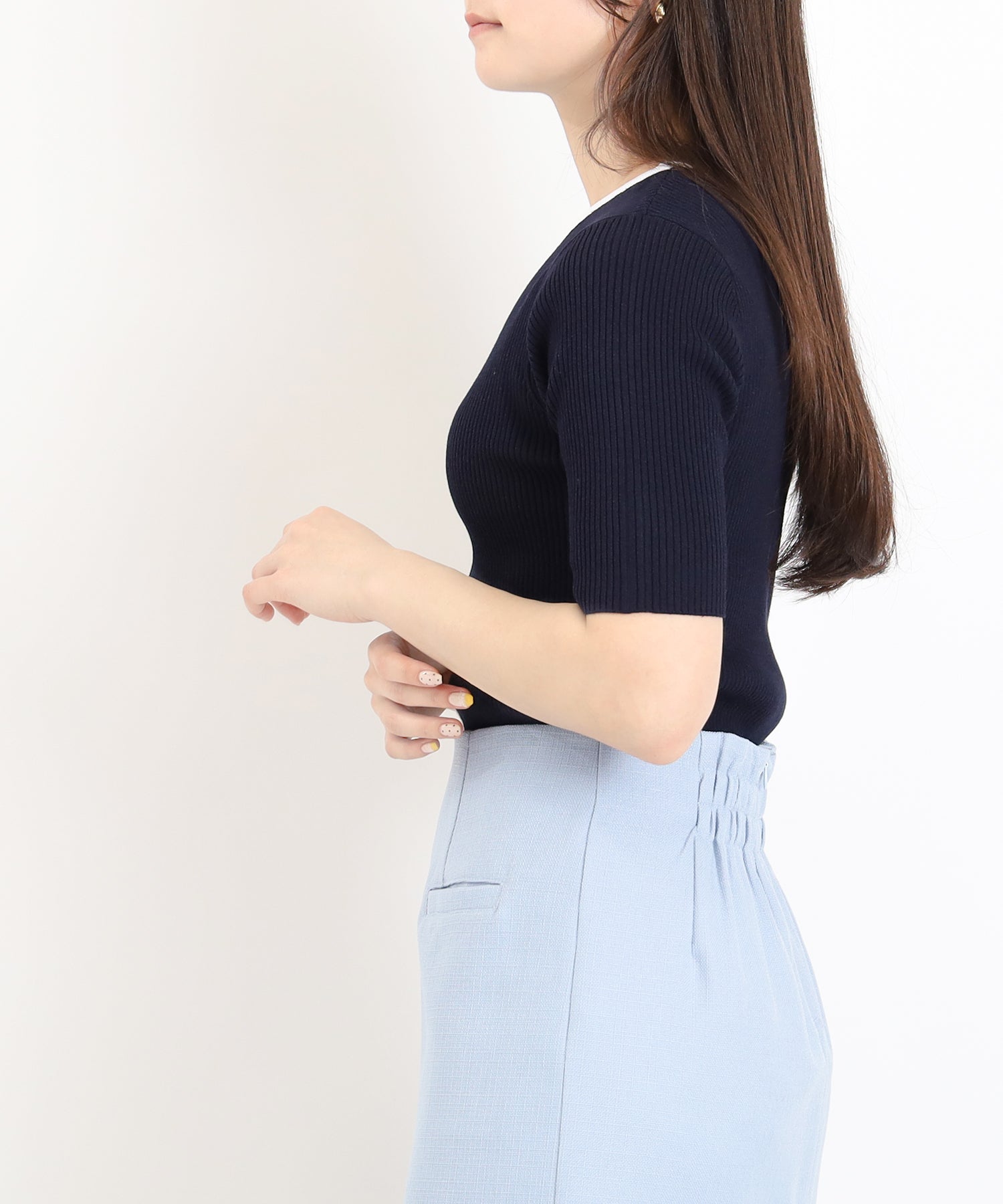 ネイビー model:160 着用サイズ:M