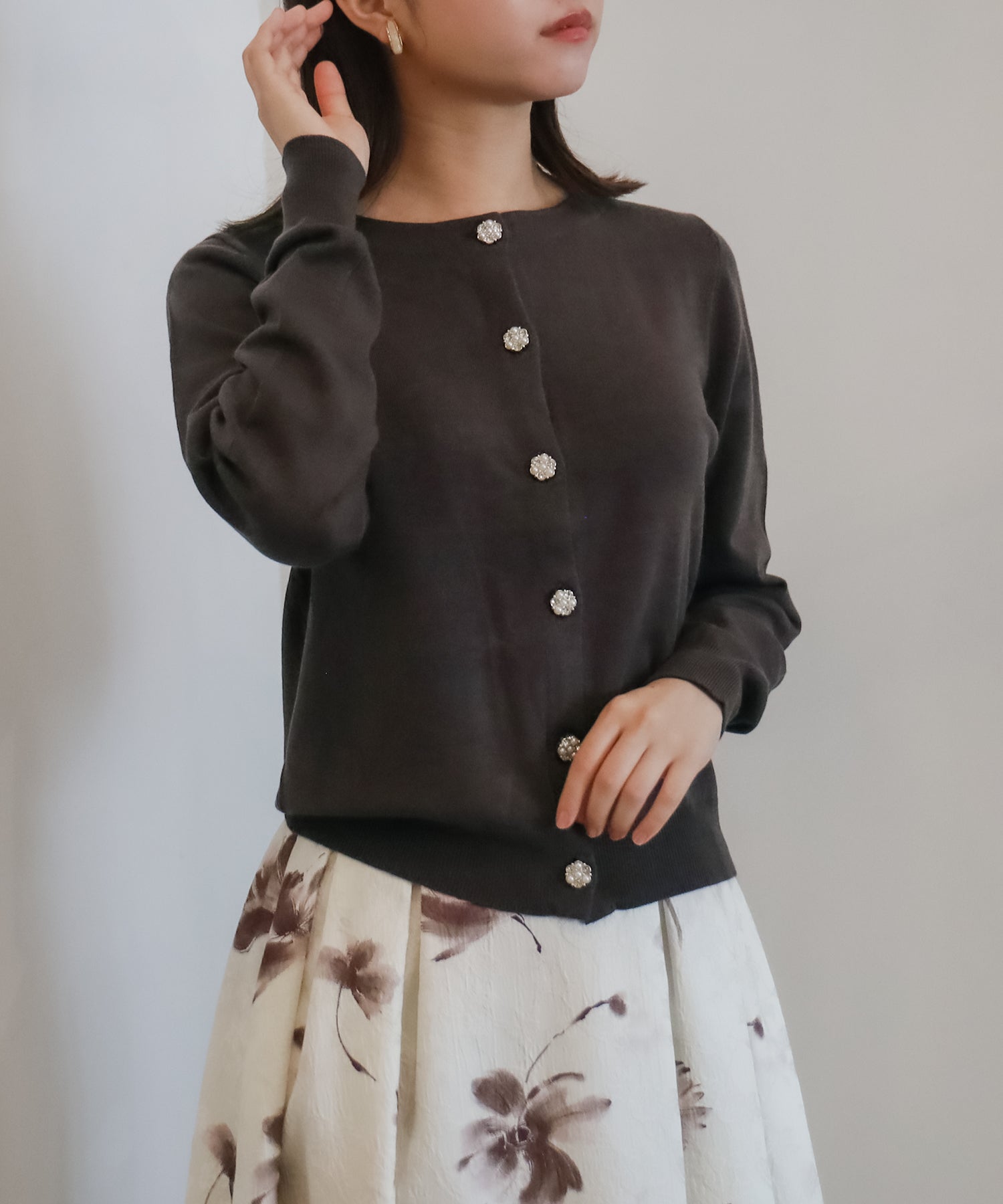 チャコール model:156㎝ 着用サイズ:M