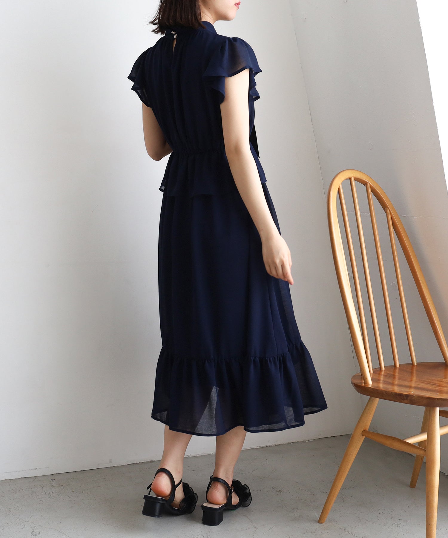 ネイビー model:156 着用サイズ:M