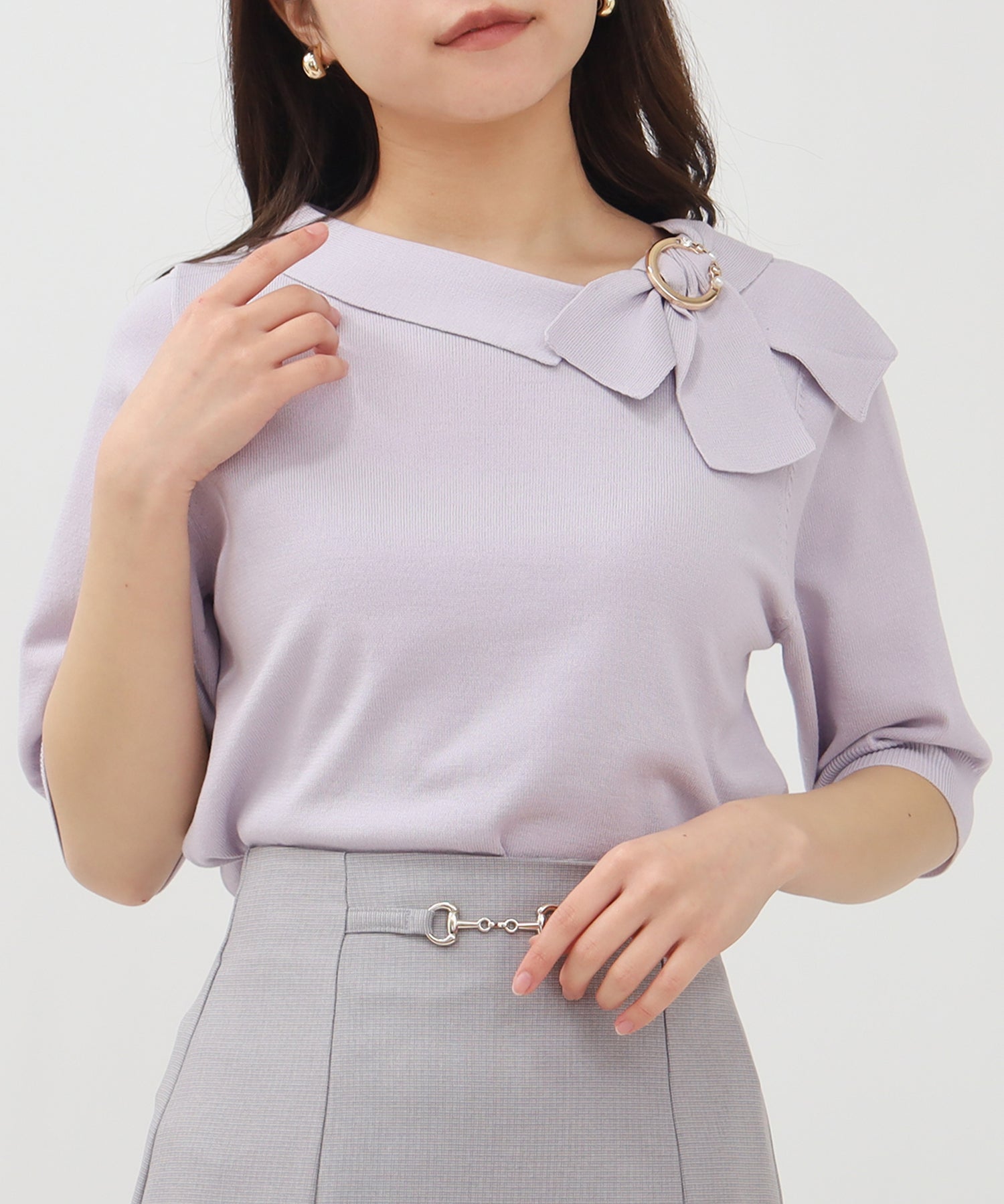 ラベンダー model:156cm 着用サイズ:S