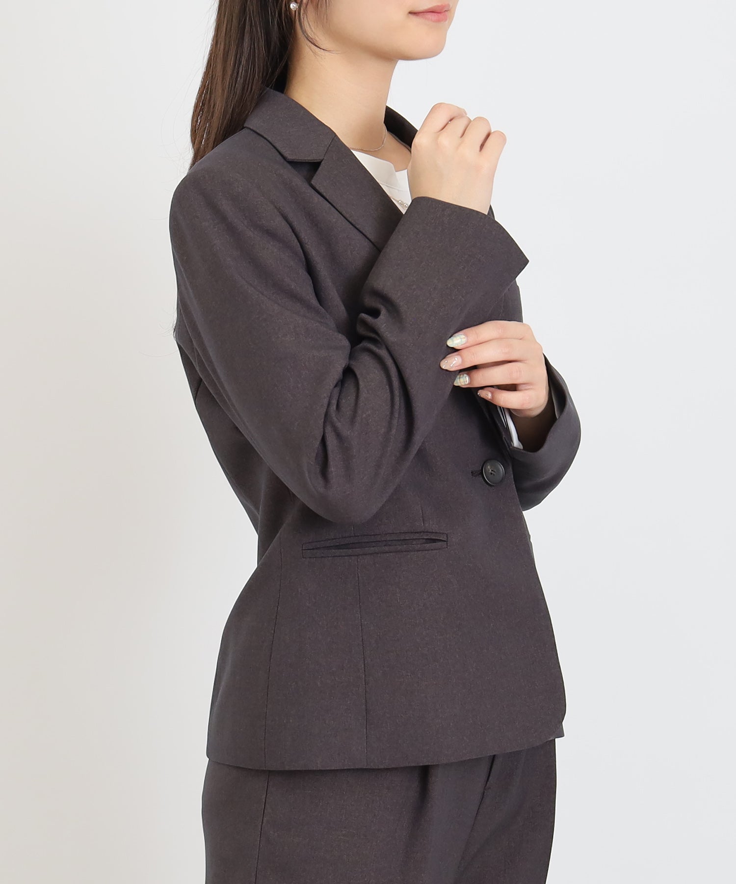 ブラウン model:160 着用サイズ:M