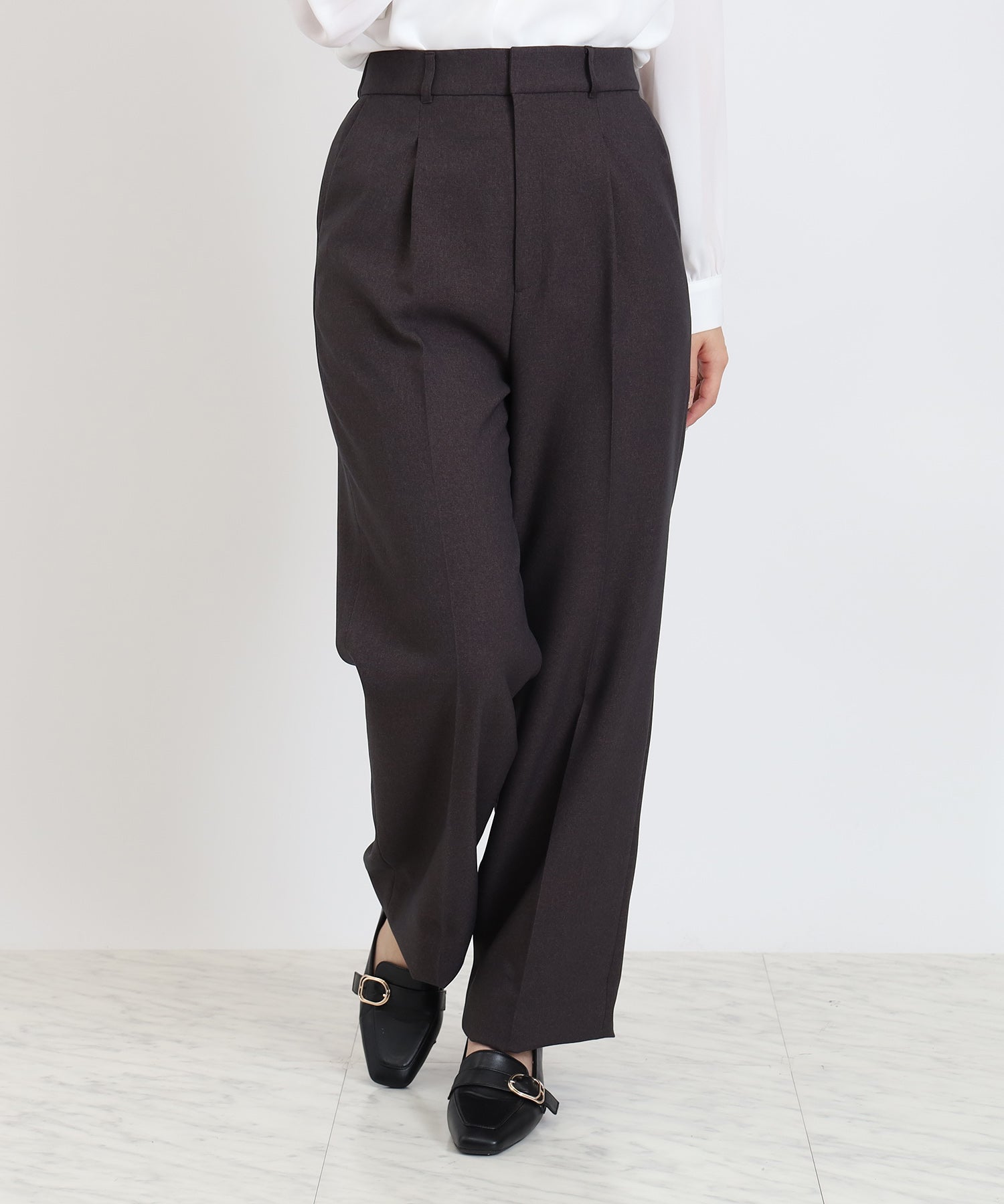 ブラウン model:160 着用サイズ:M