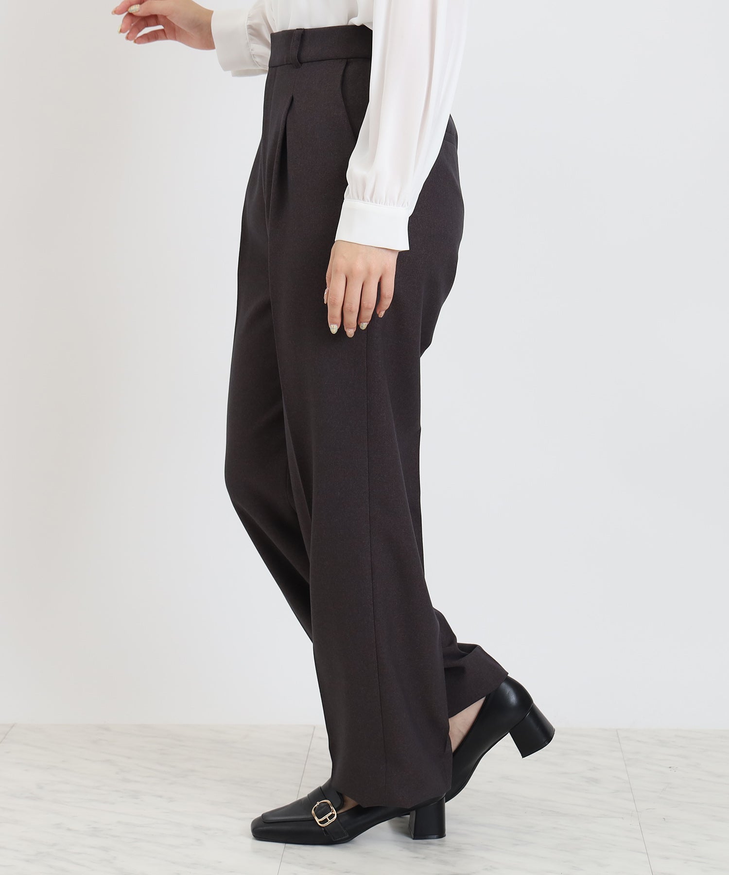 ブラウン model:160 着用サイズ:M