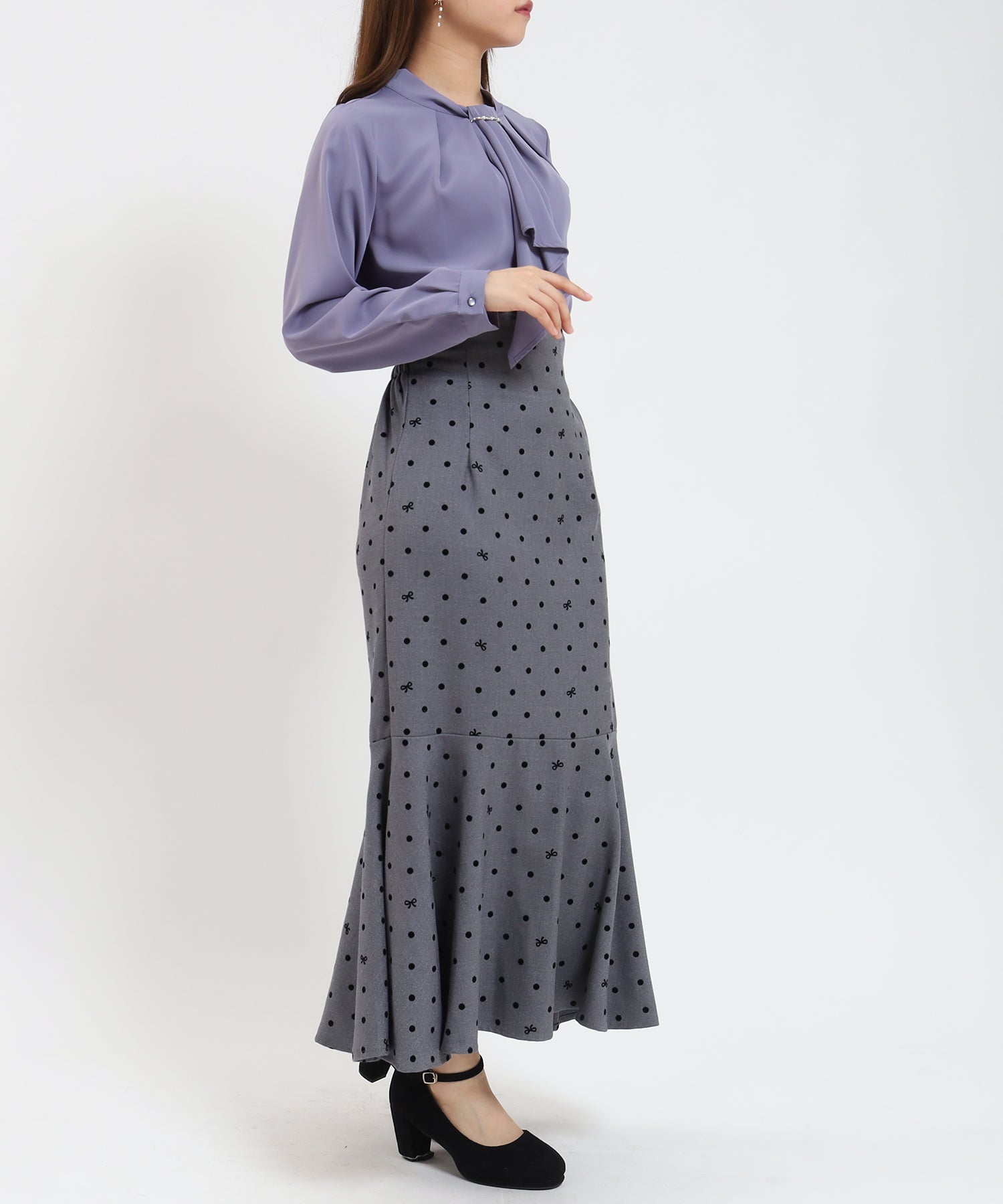 ラベンダー model:155 着用サイズ:M