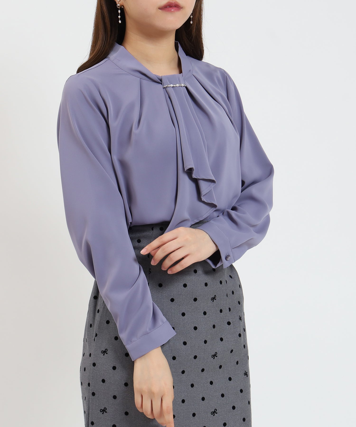 ラベンダー model:155 着用サイズ:M