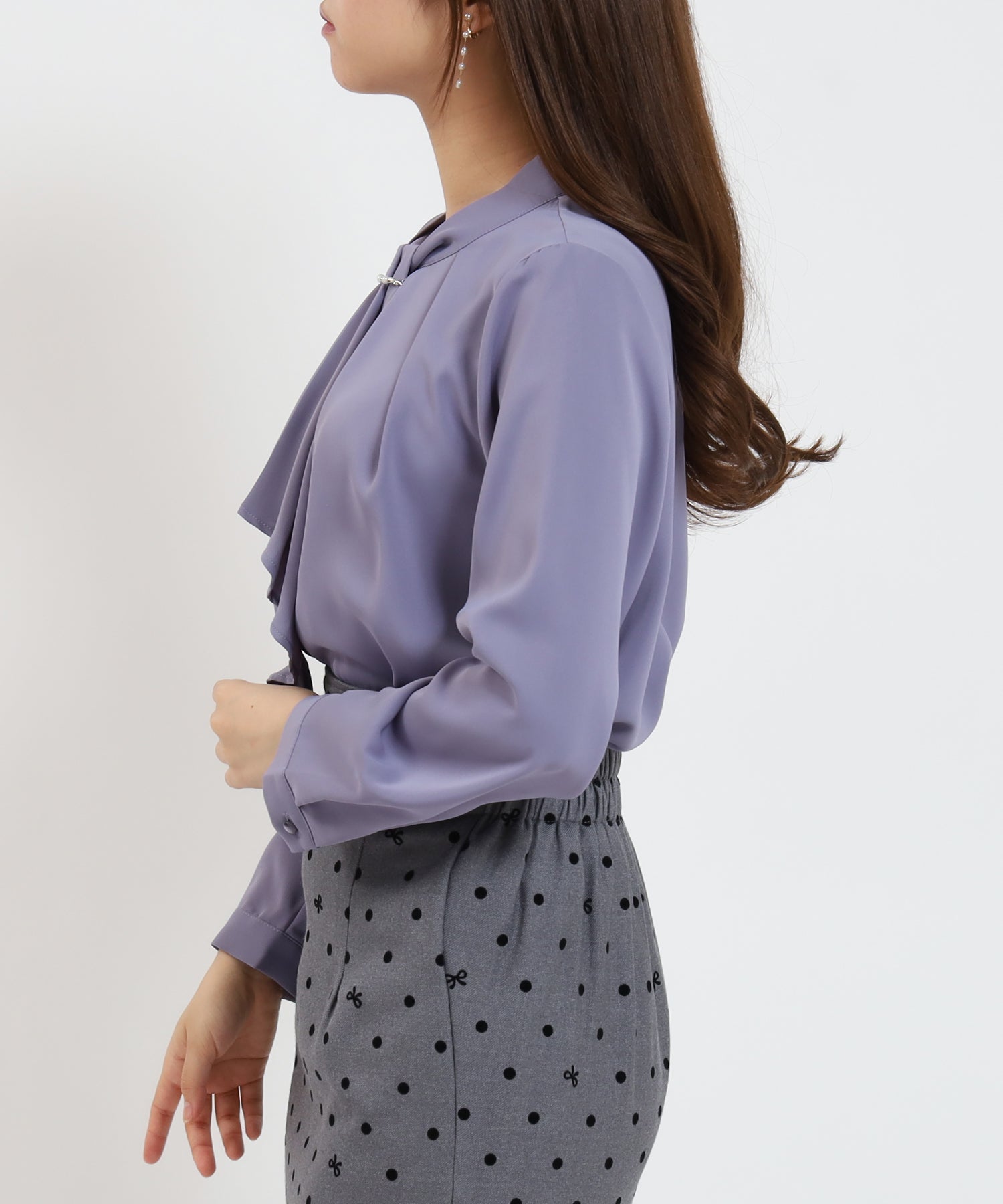 ラベンダー model:155 着用サイズ:M