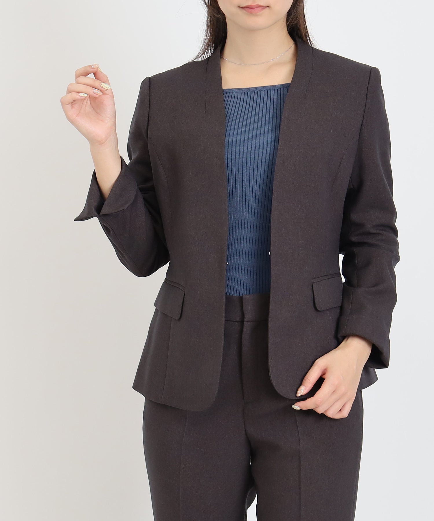 ブラウン model:160 着用サイズ:M