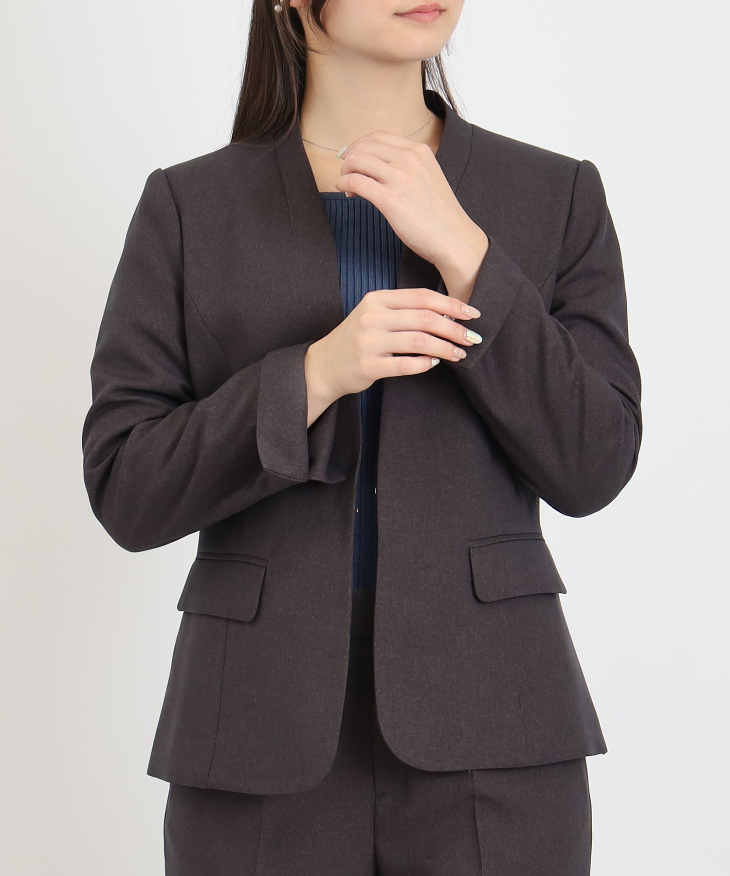 ブラウン model:160 着用サイズ:M