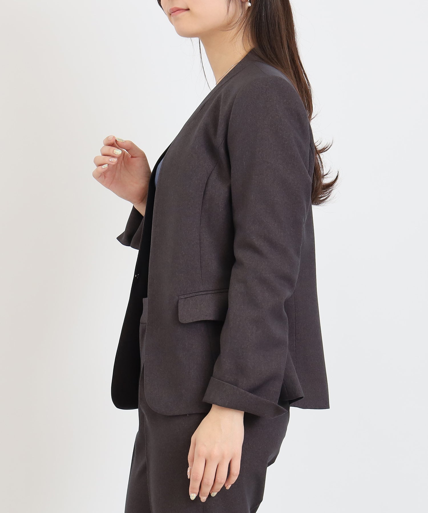 ブラウン model:160 着用サイズ:M