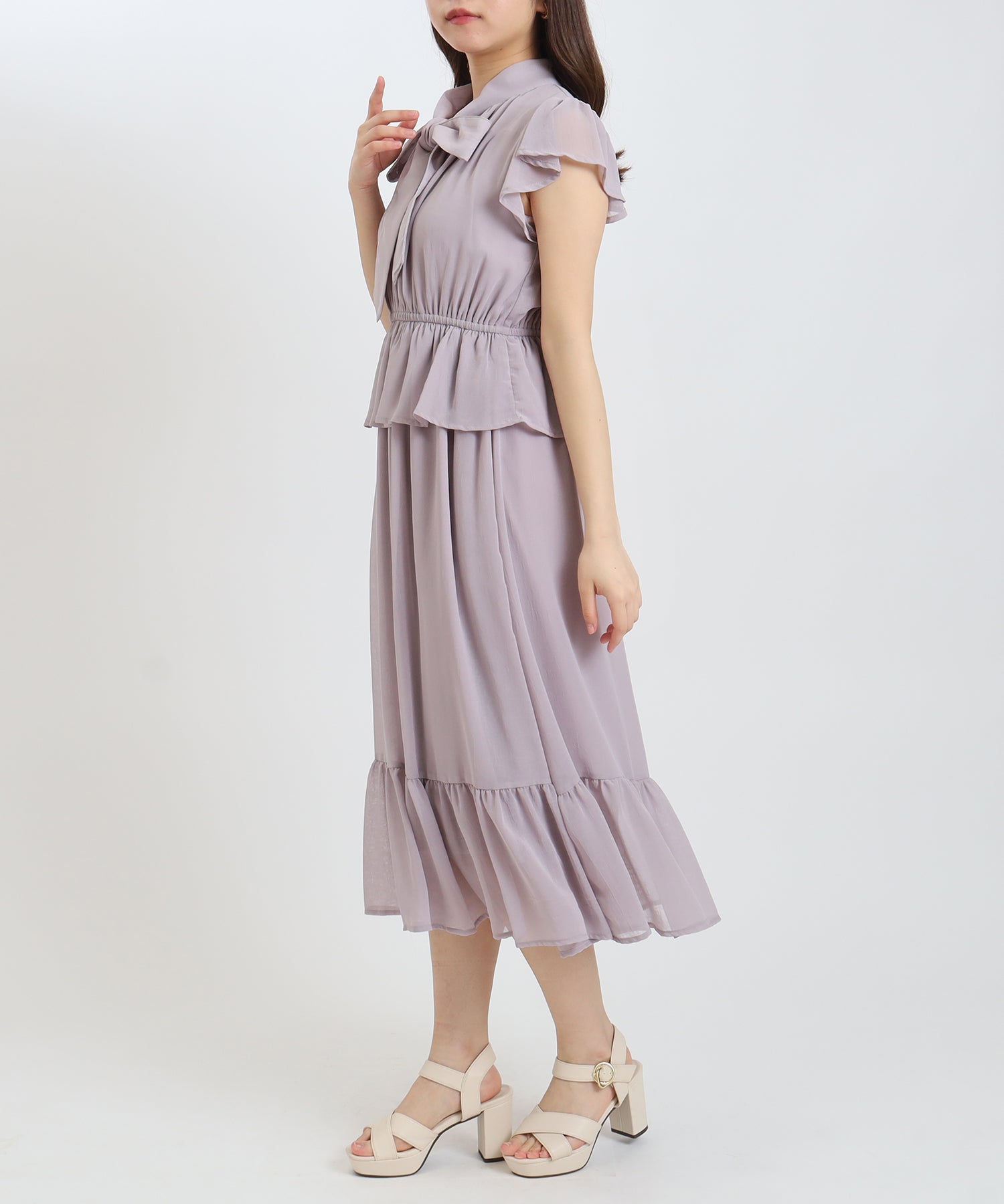 ダスティーピンク model:156 着用サイズ:M