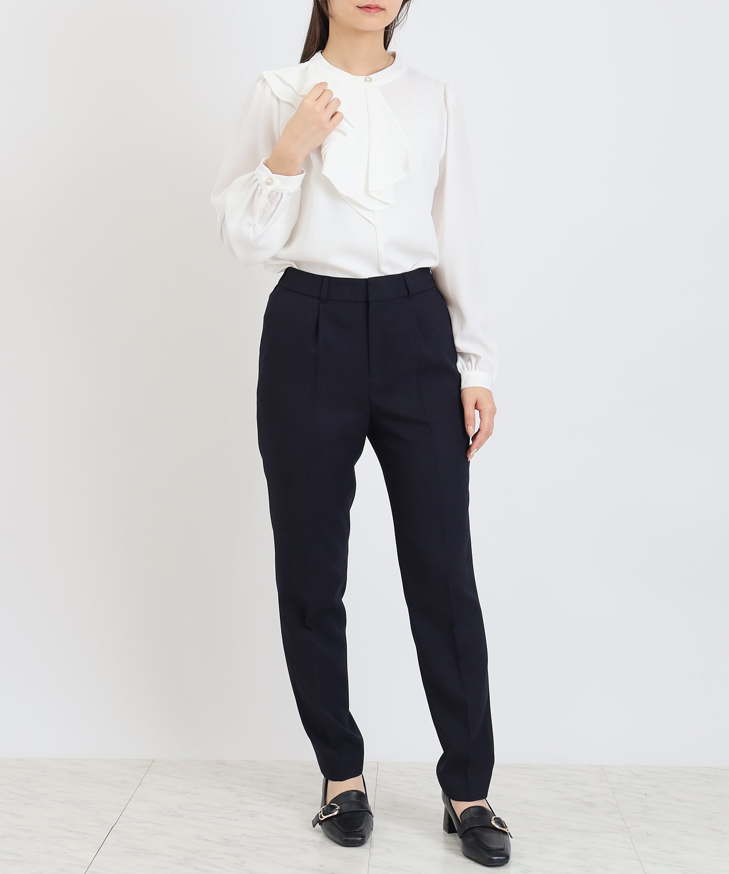 ネイビー model:160 着用サイズ:M