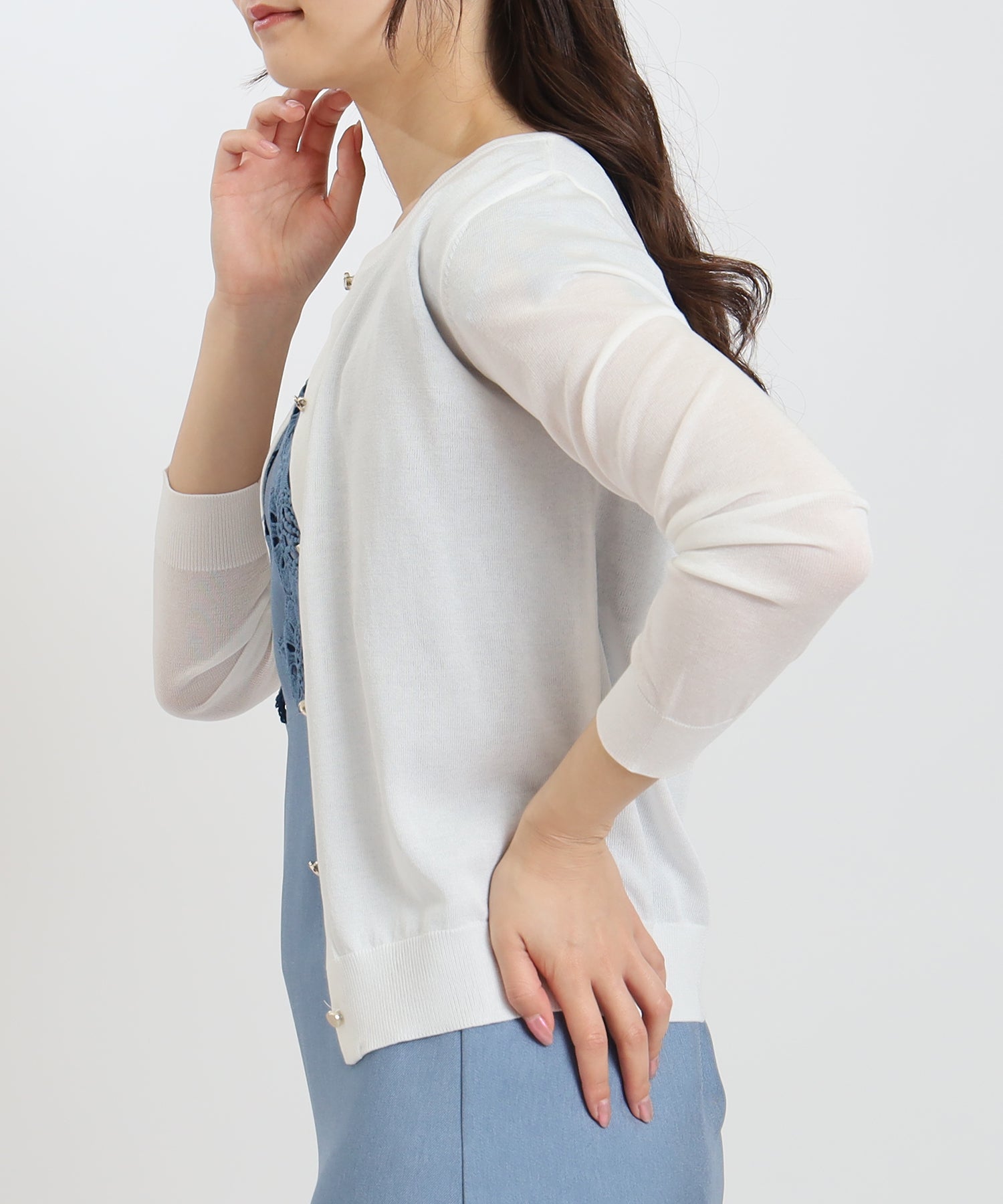 ホワイト model:160cm 着用サイズ:M