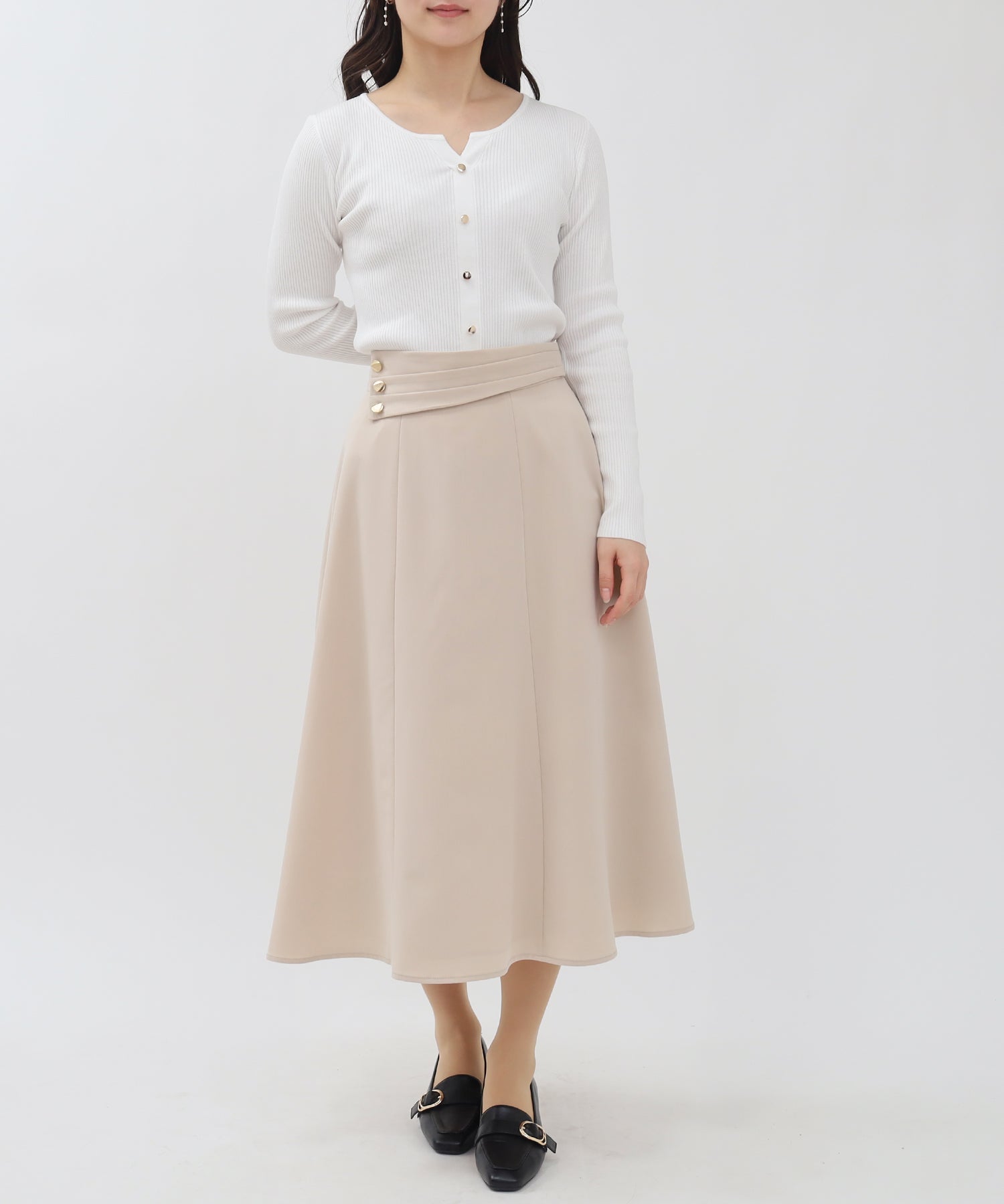ホワイト model:160cm 着用サイズ:M