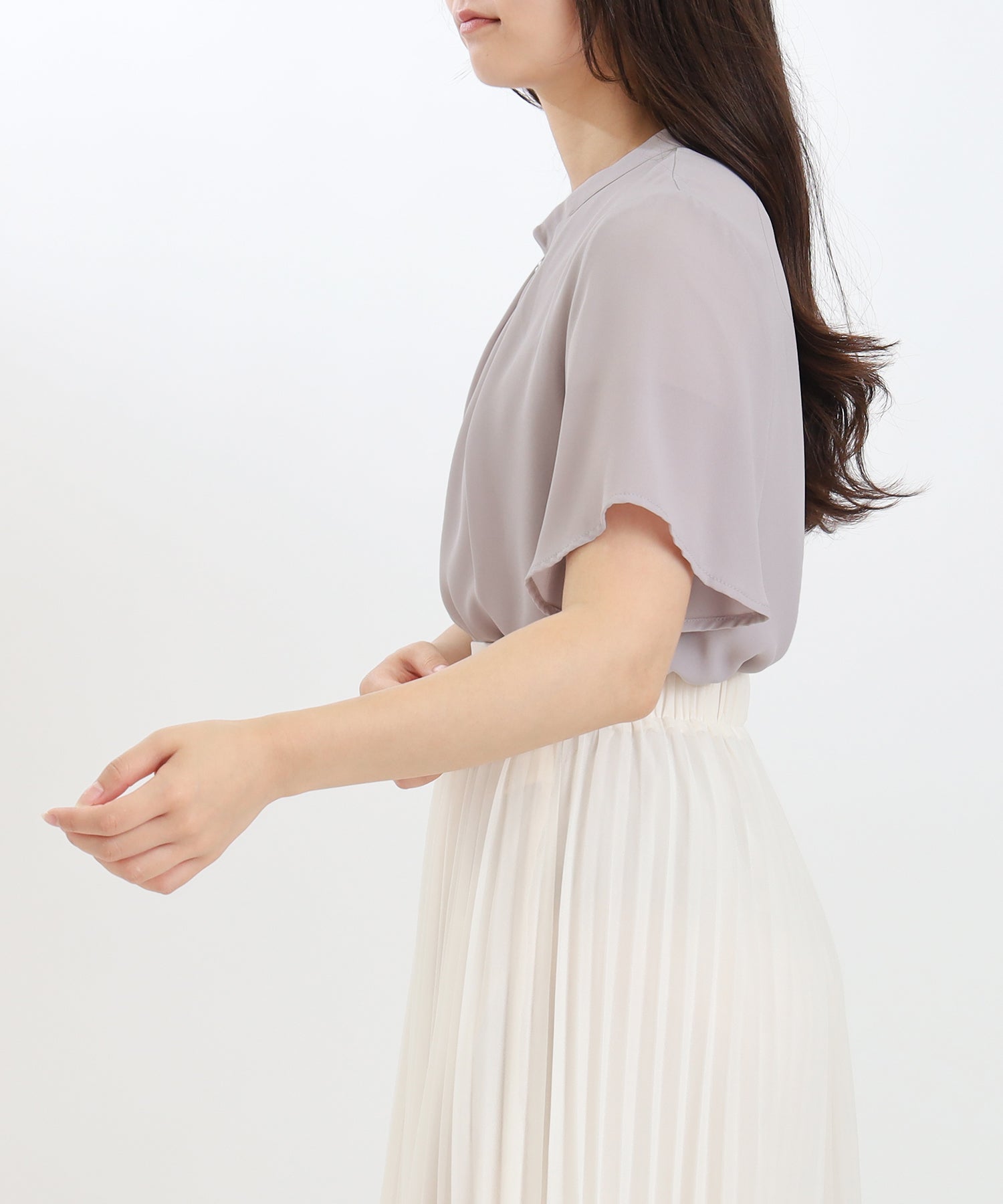 ライトグレー model:160 着用サイズ:M