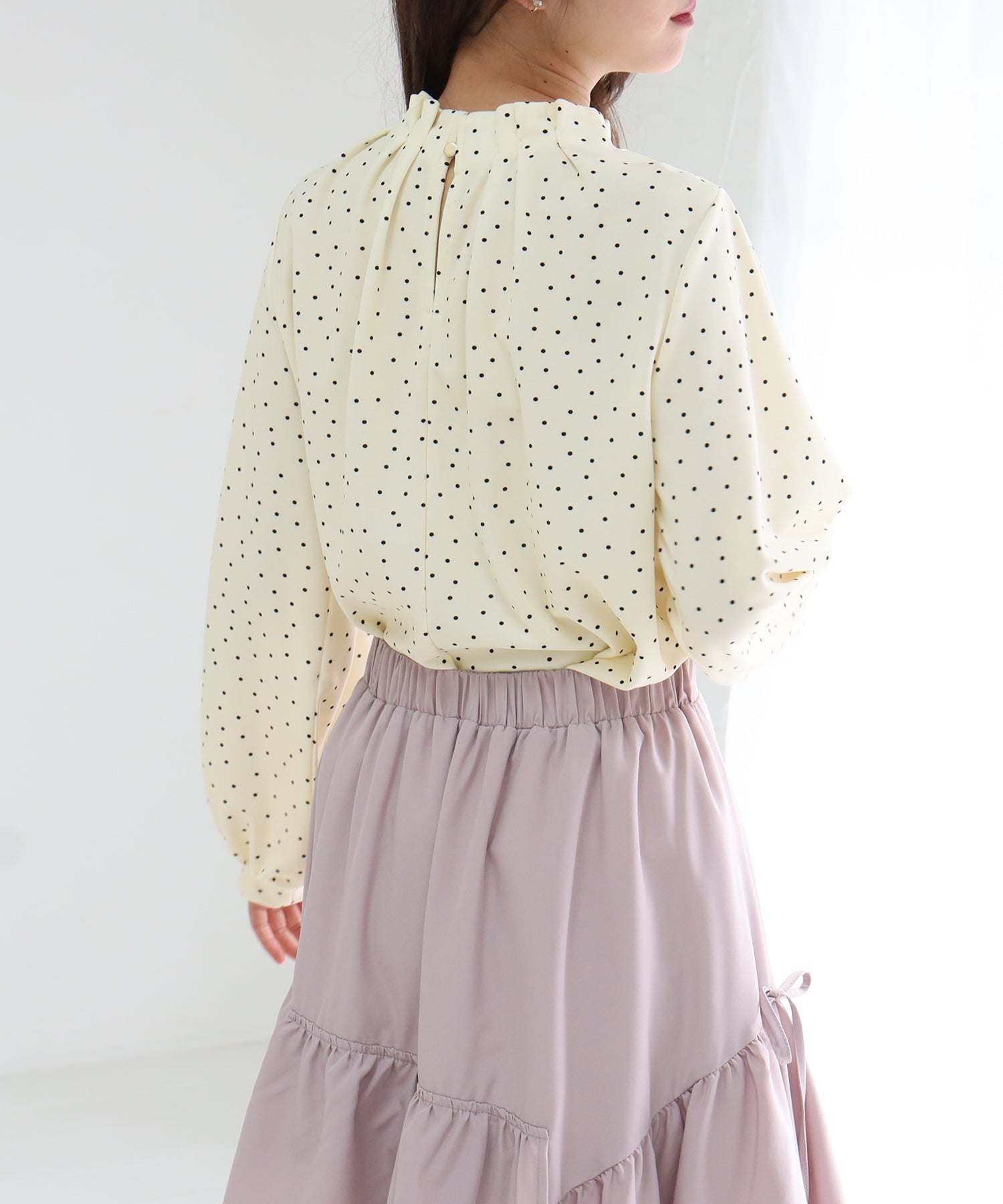 ドット model:156cm 着用サイズ:M