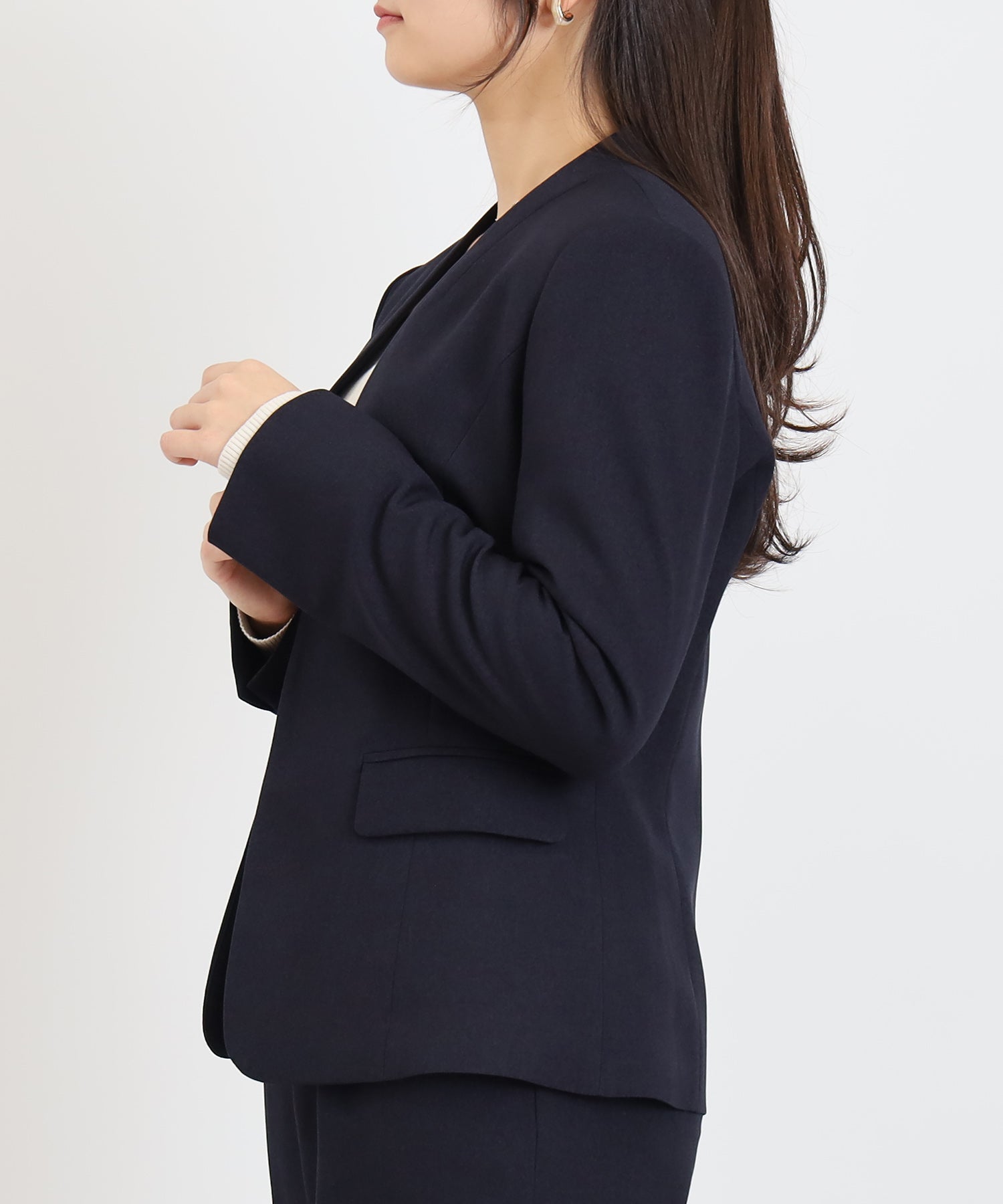 ネイビー model:160 着用サイズ:M