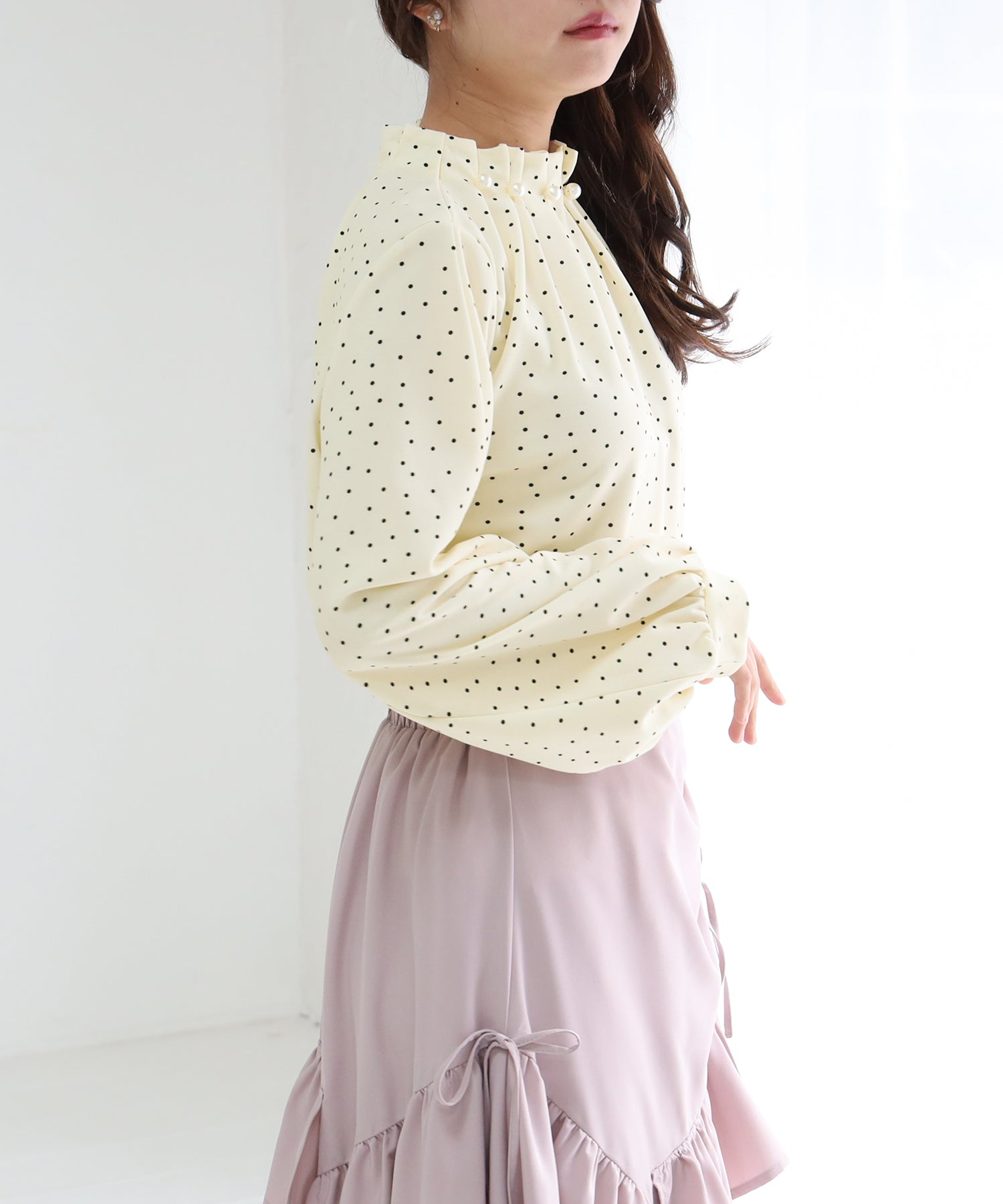 ドット model:156cm 着用サイズ:M