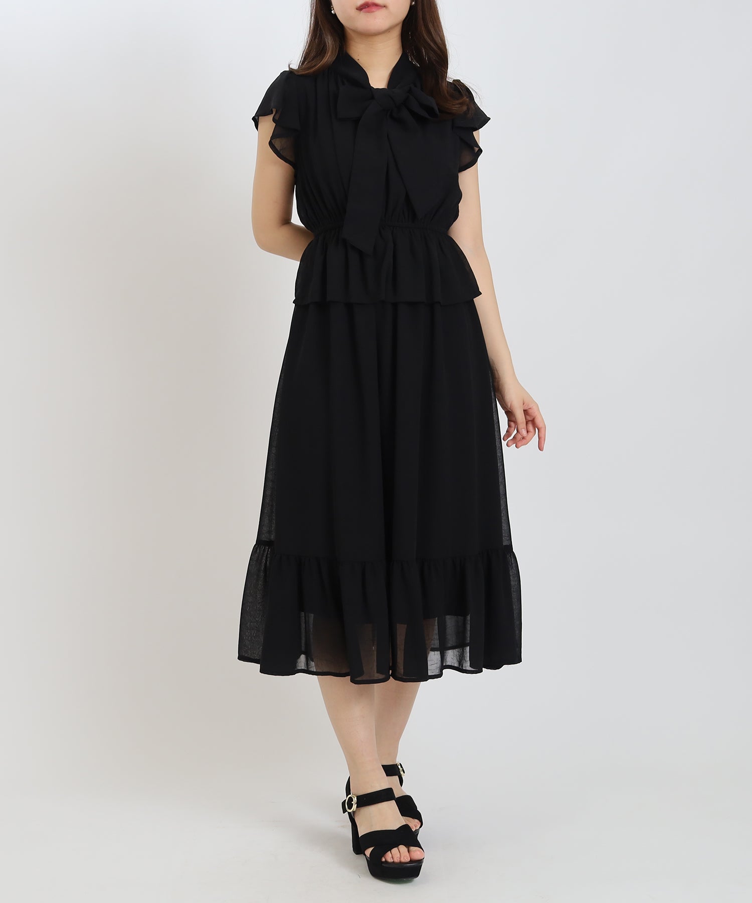 ベージュ model:159cm 着用サイズ:M