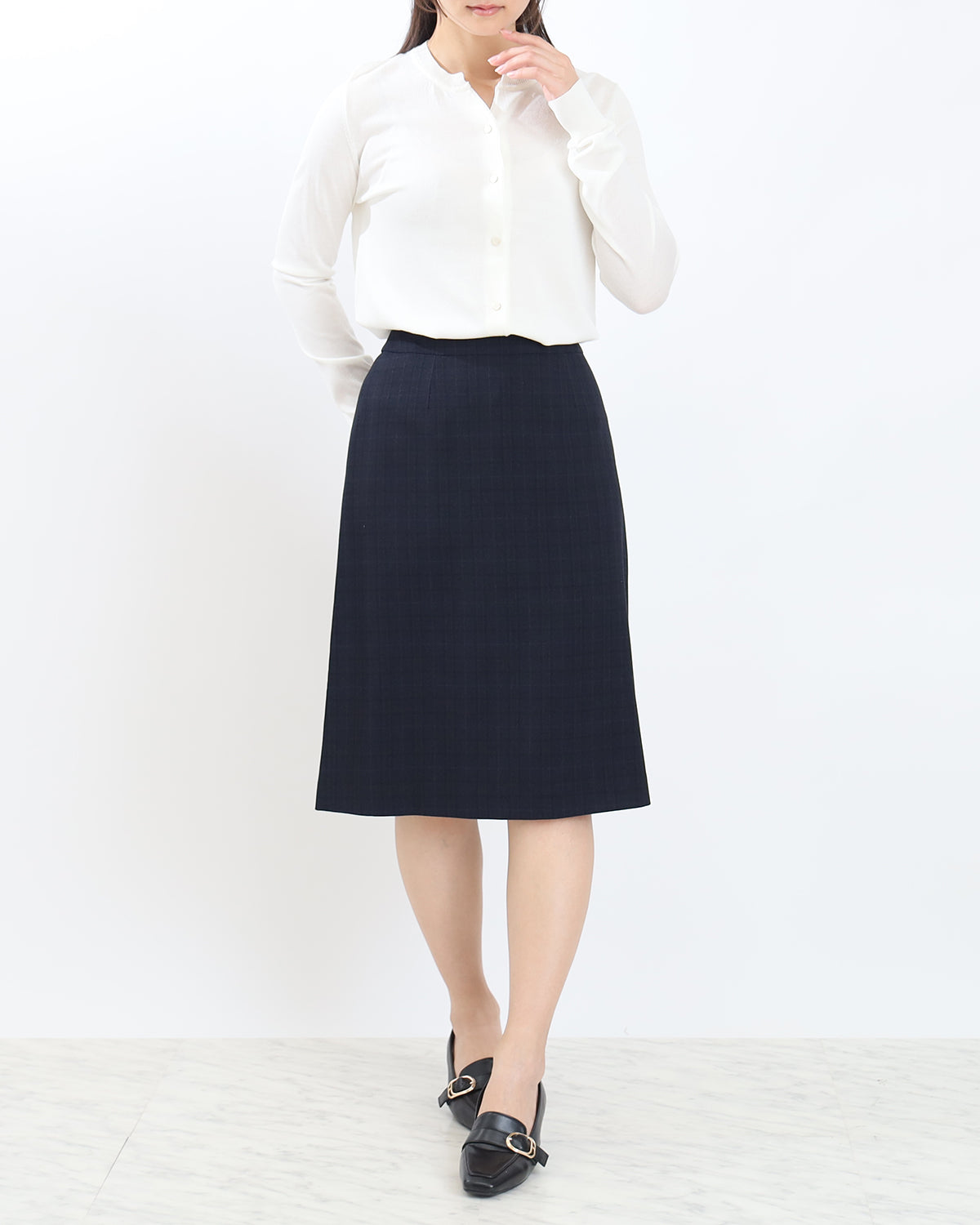 ネイビー model:160cm 着用サイズ:M