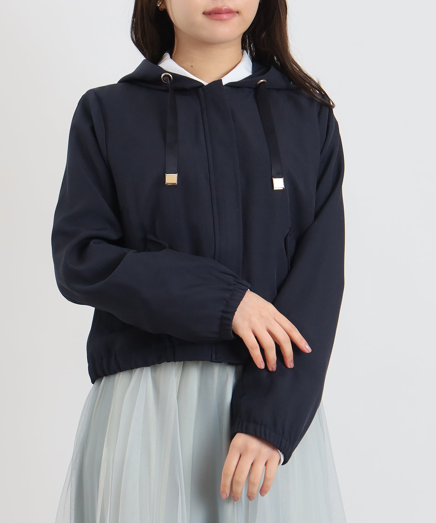 ネイビー model:156 着用サイズ:M