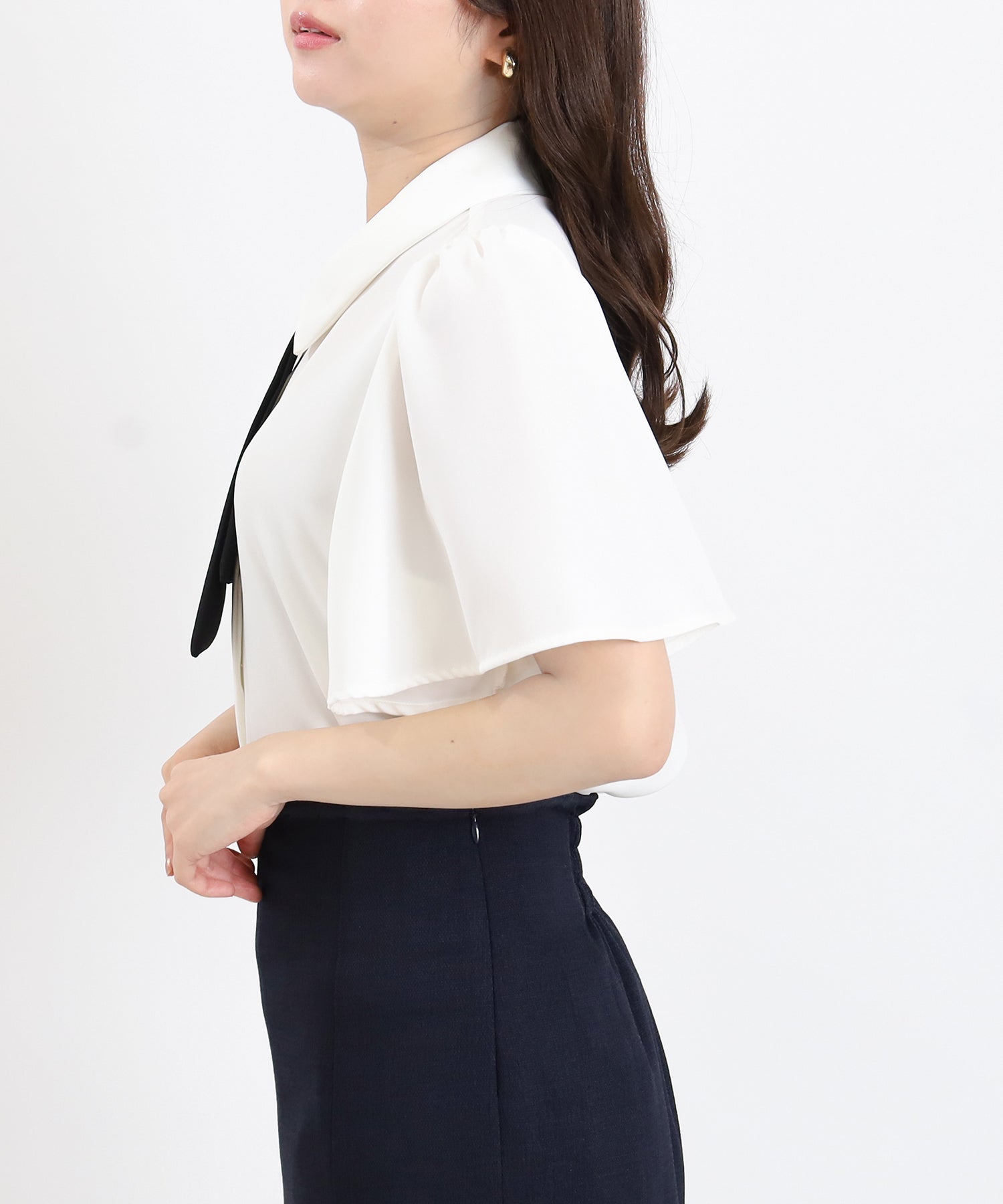 ホワイト model:156 着用サイズ:S