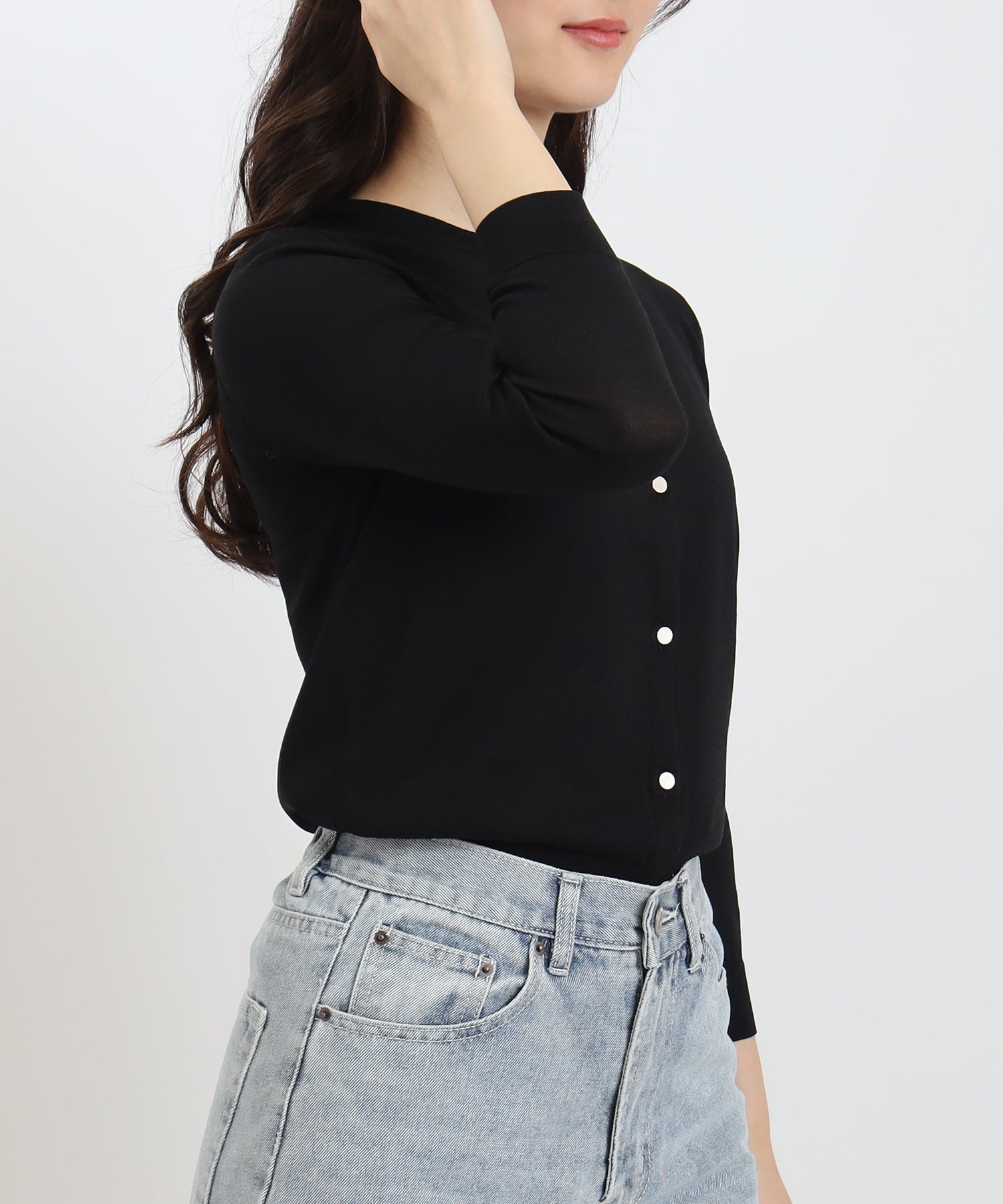 ブラック model:160cm 着用サイズ:M