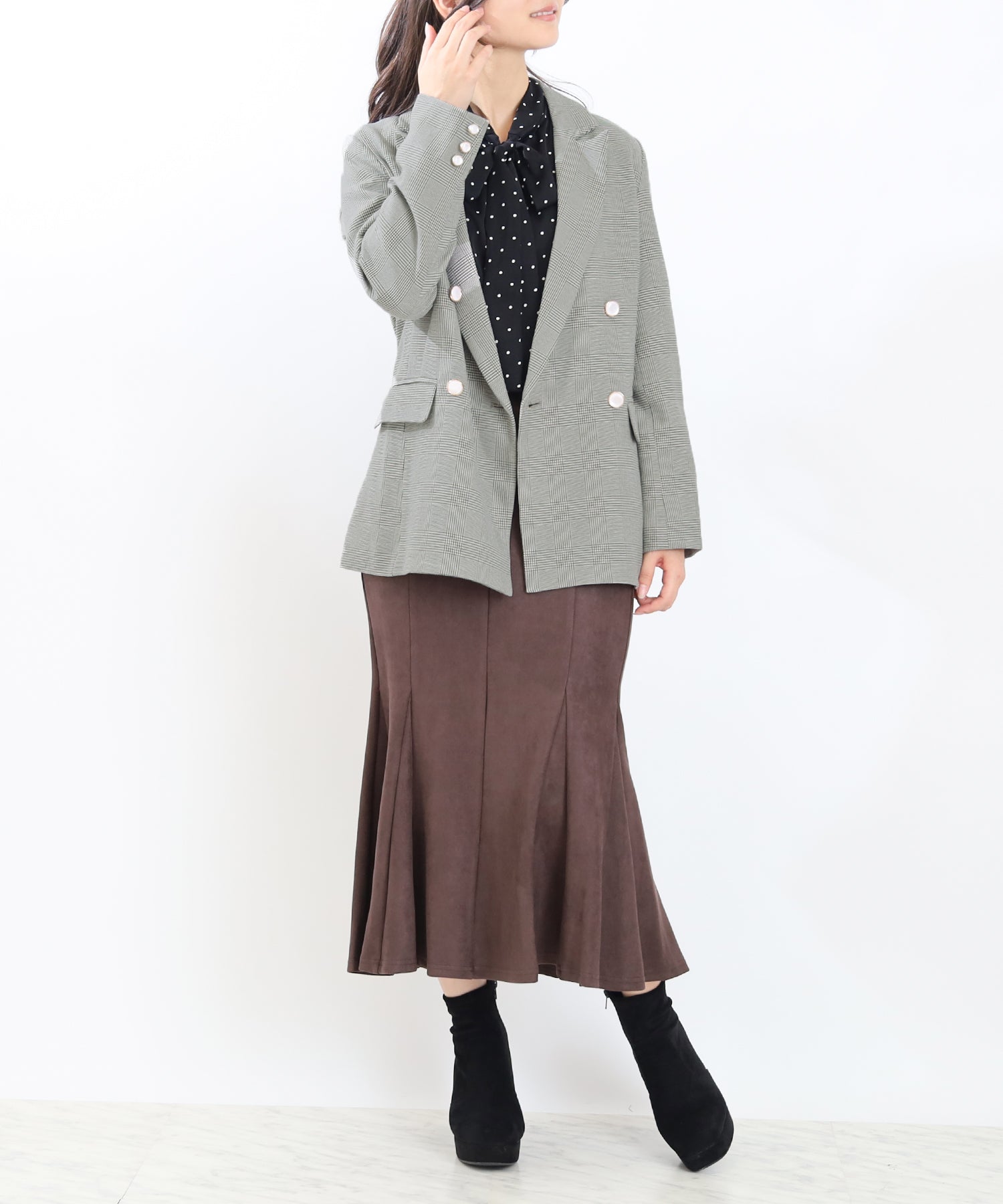 ブラック model:160 着用サイズ:M