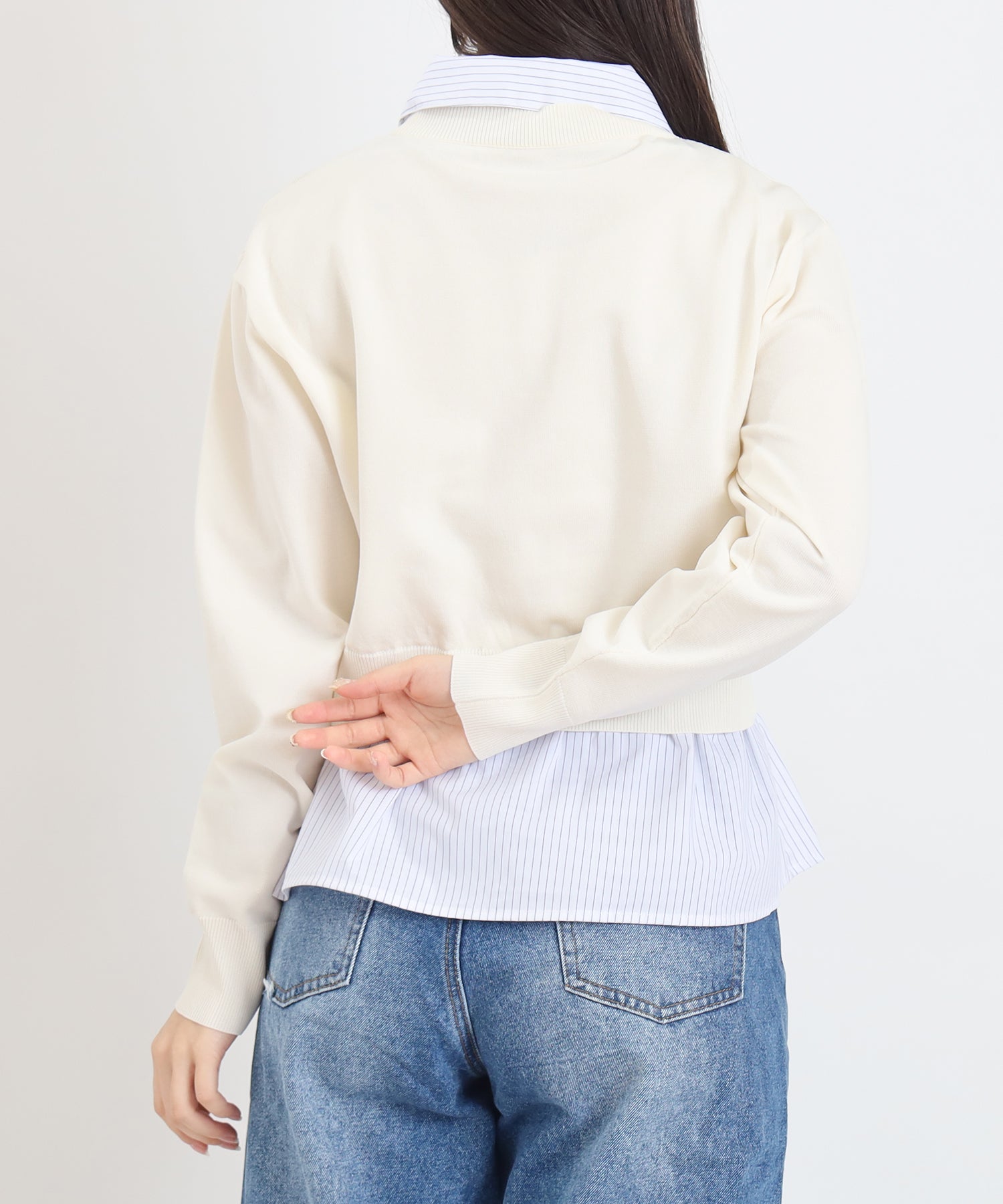 アイボリー model:160 着用サイズ:M