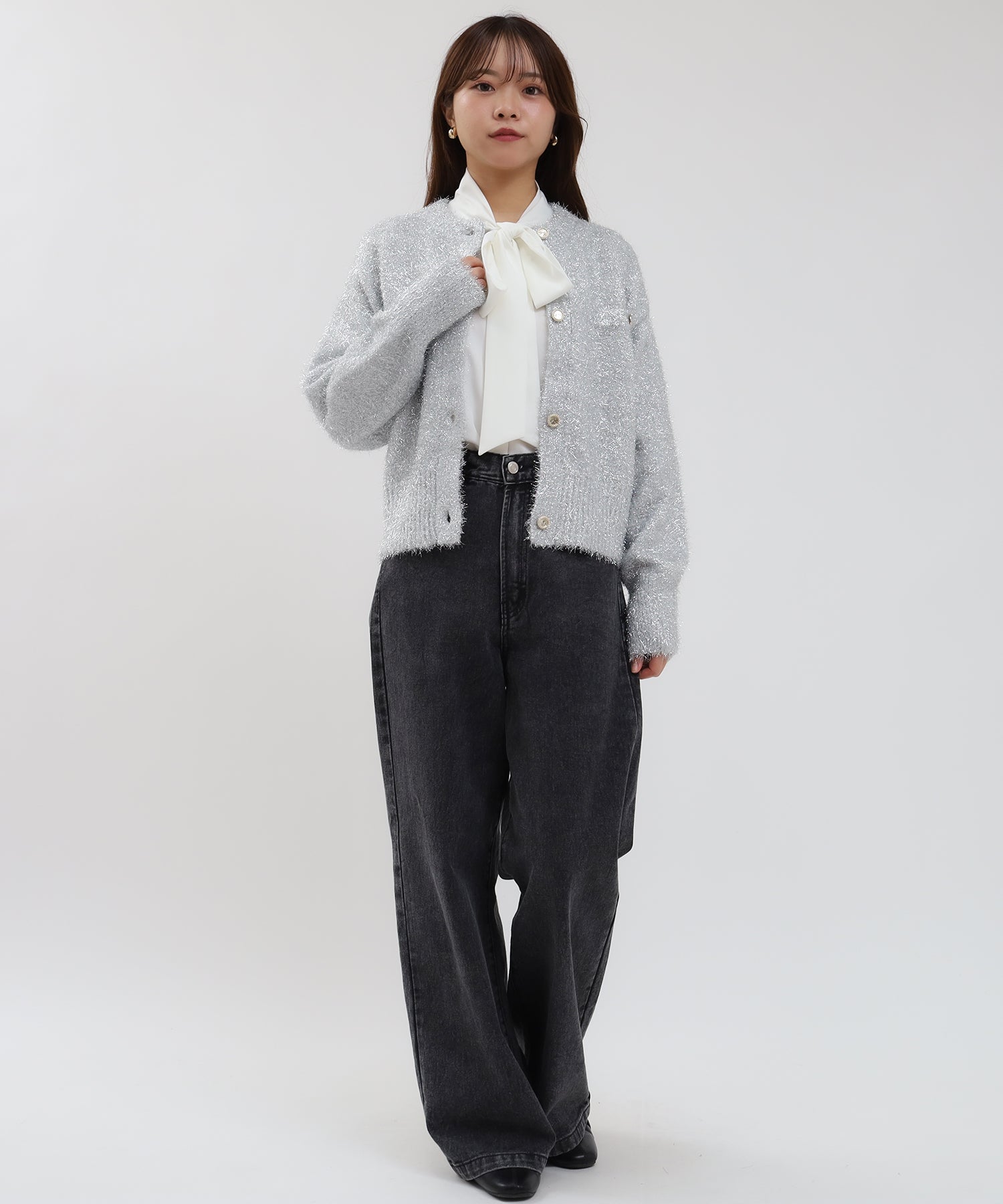 ブラック model:155 着用サイズ:M