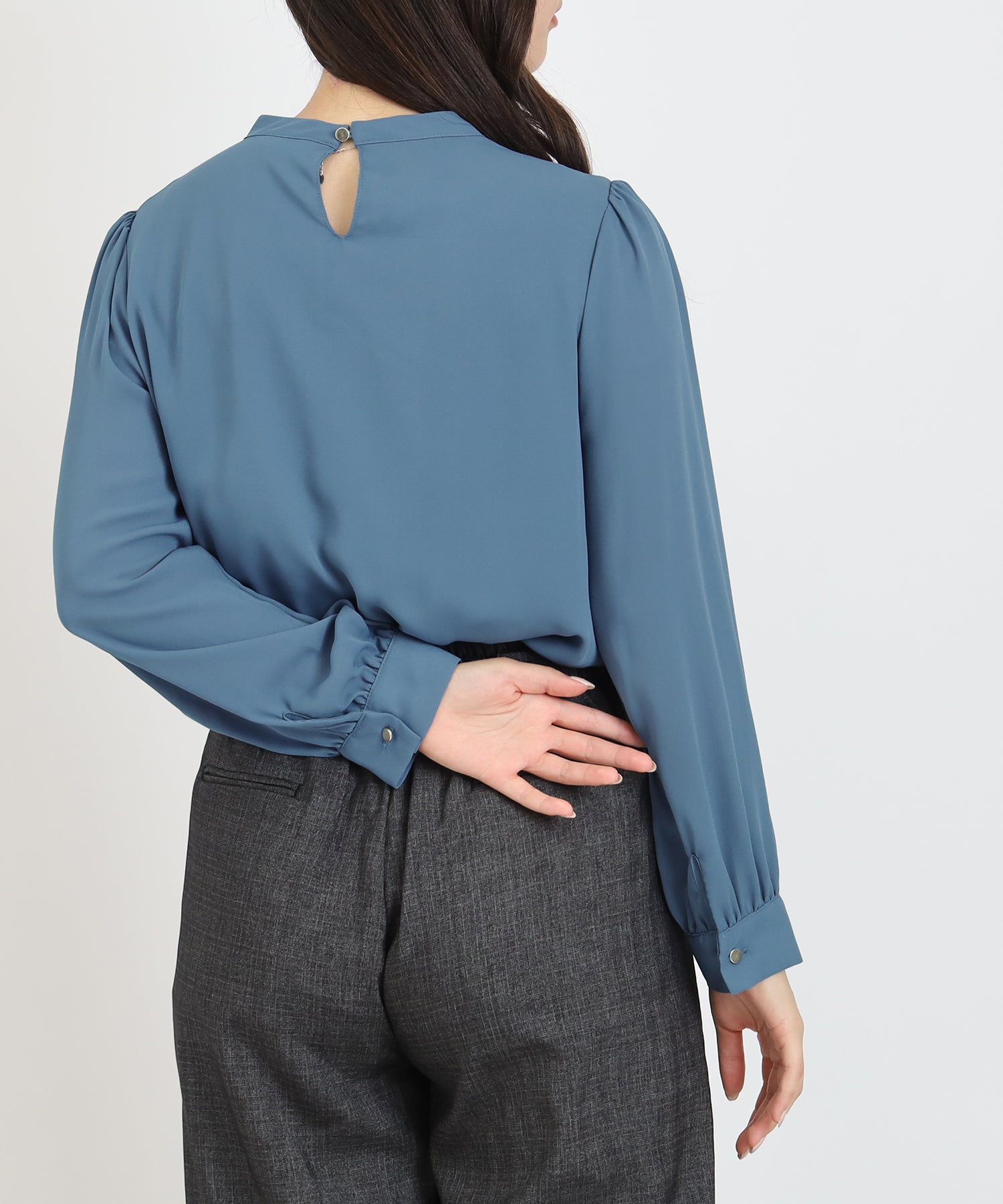 ダスティーブルー model:160 着用サイズ:M