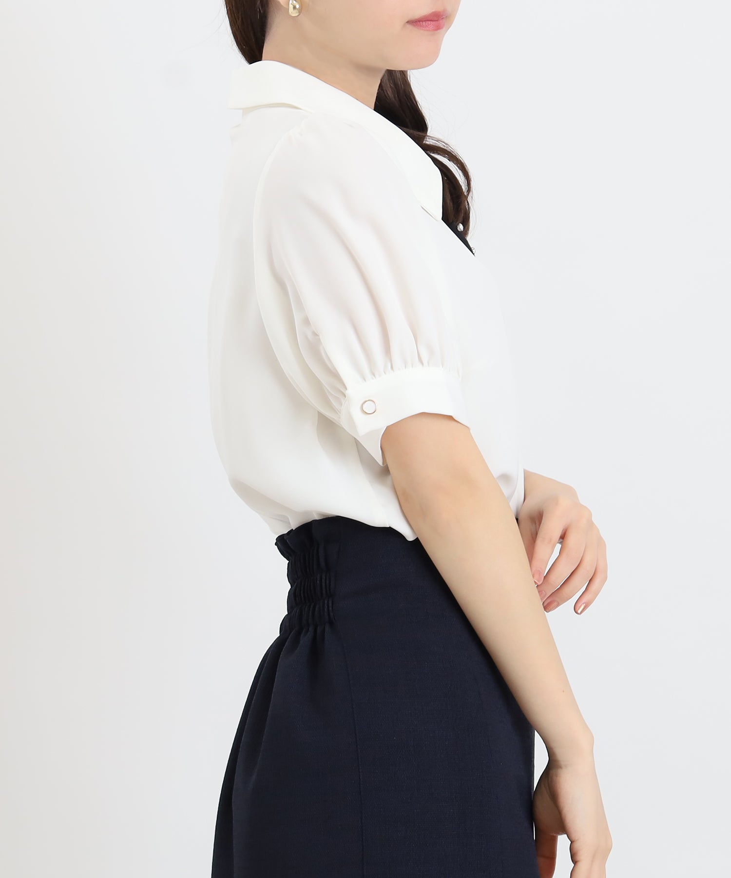 ホワイト model:156 着用サイズ:M