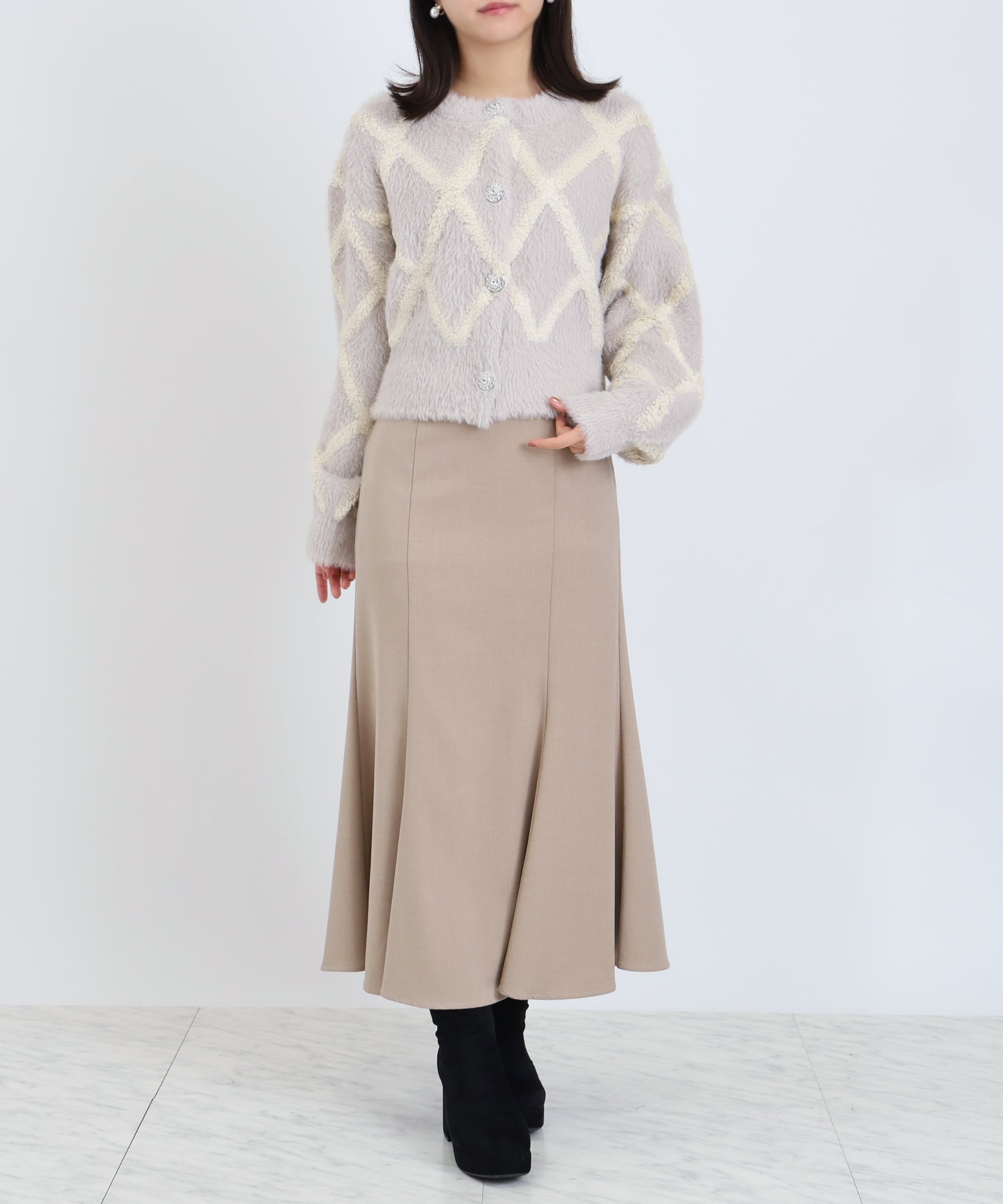 ラベンダー model;156 着用サイズ:M