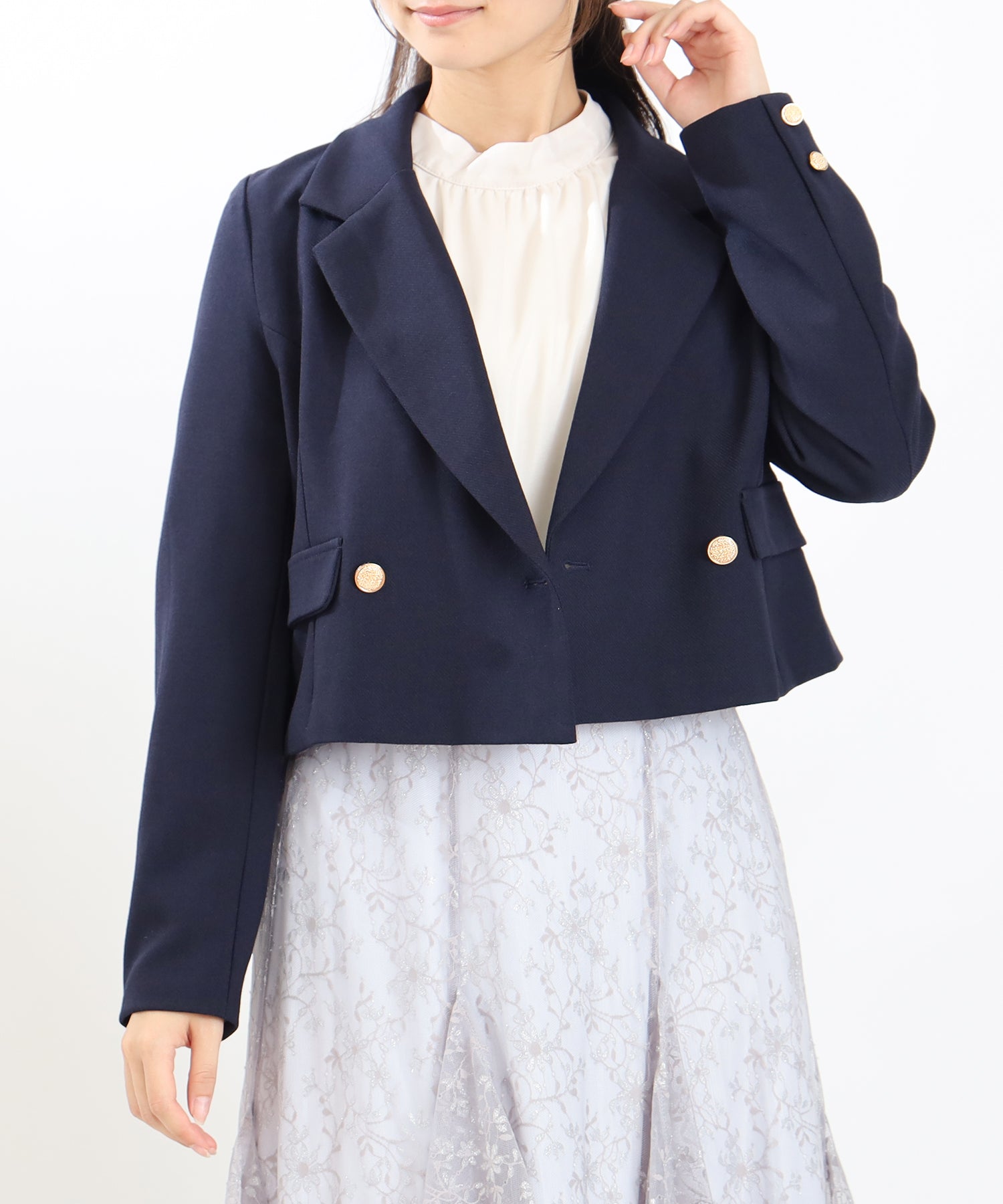 ネイビー model:160 着用サイズ:M
