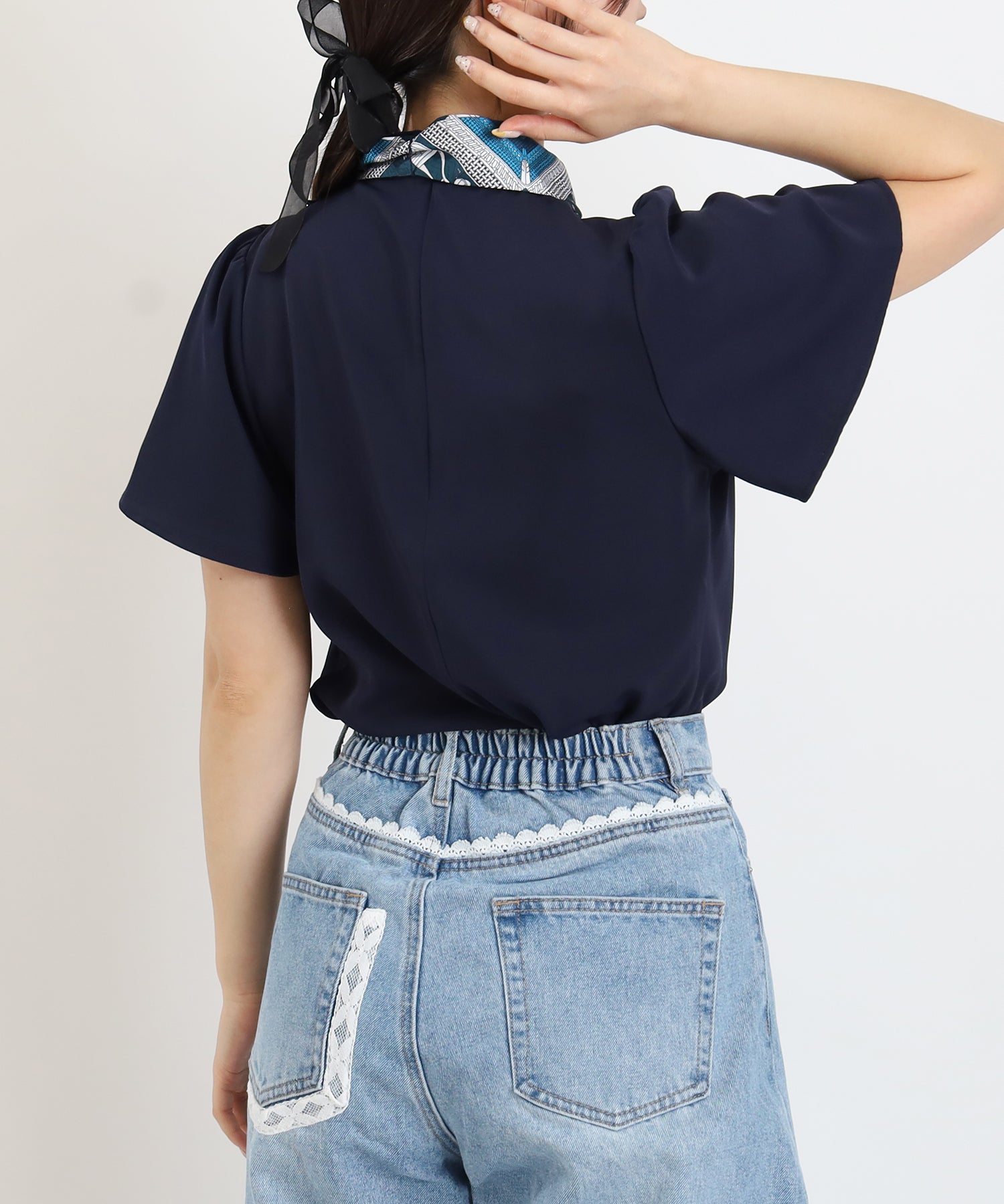 ネイビー model:160cm 着用サイズ:M