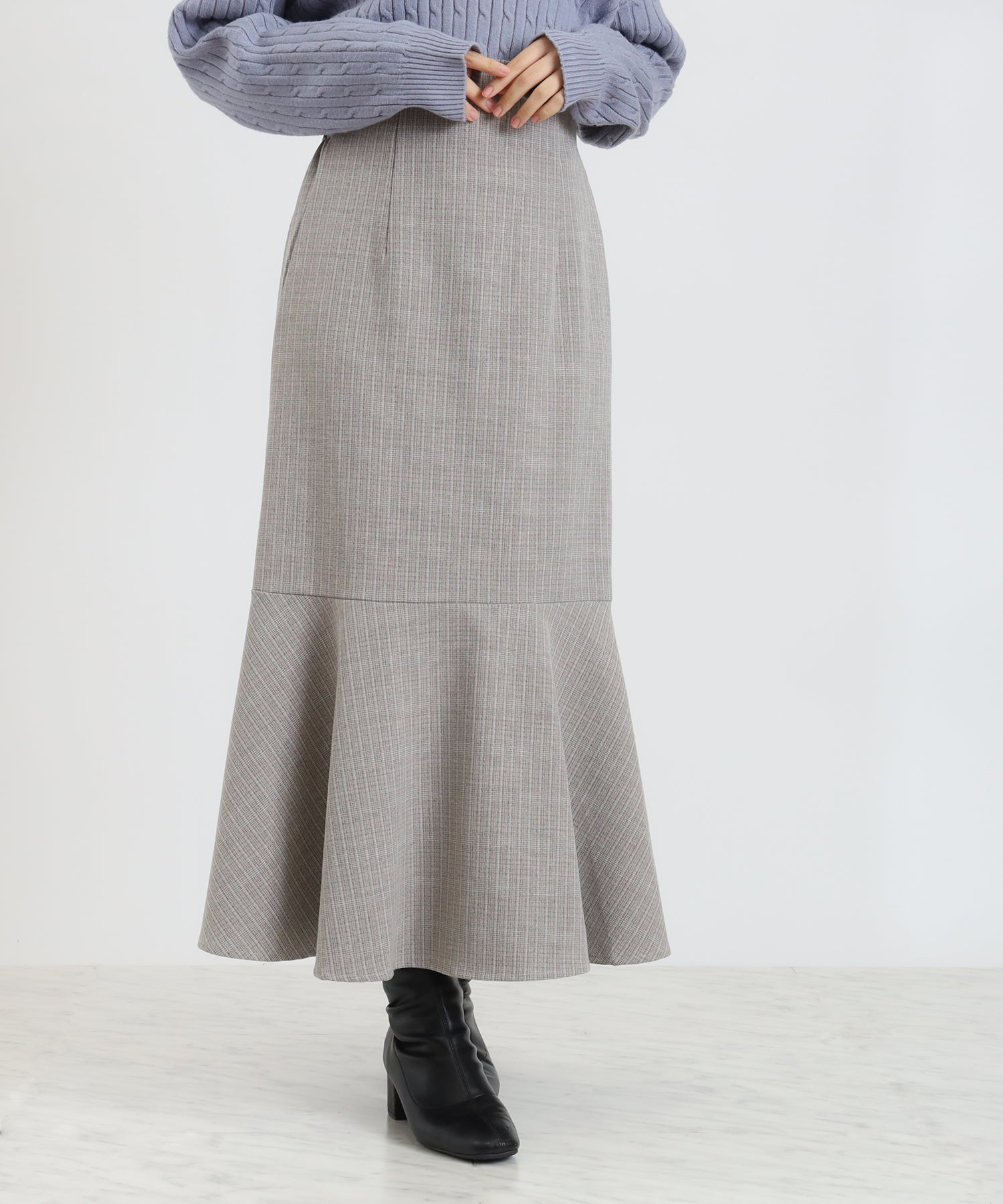 グレージュ model:156㎝ 着用サイズ:M