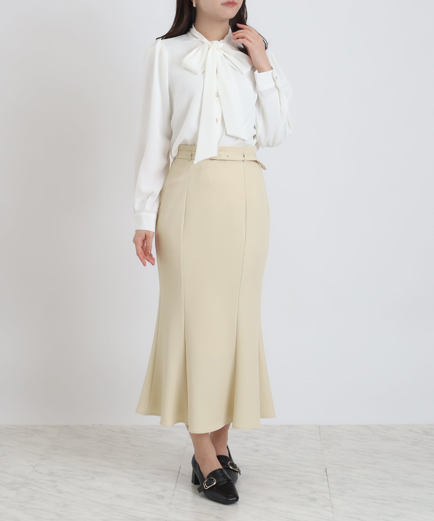 ホワイト model:156 着用サイズ:M