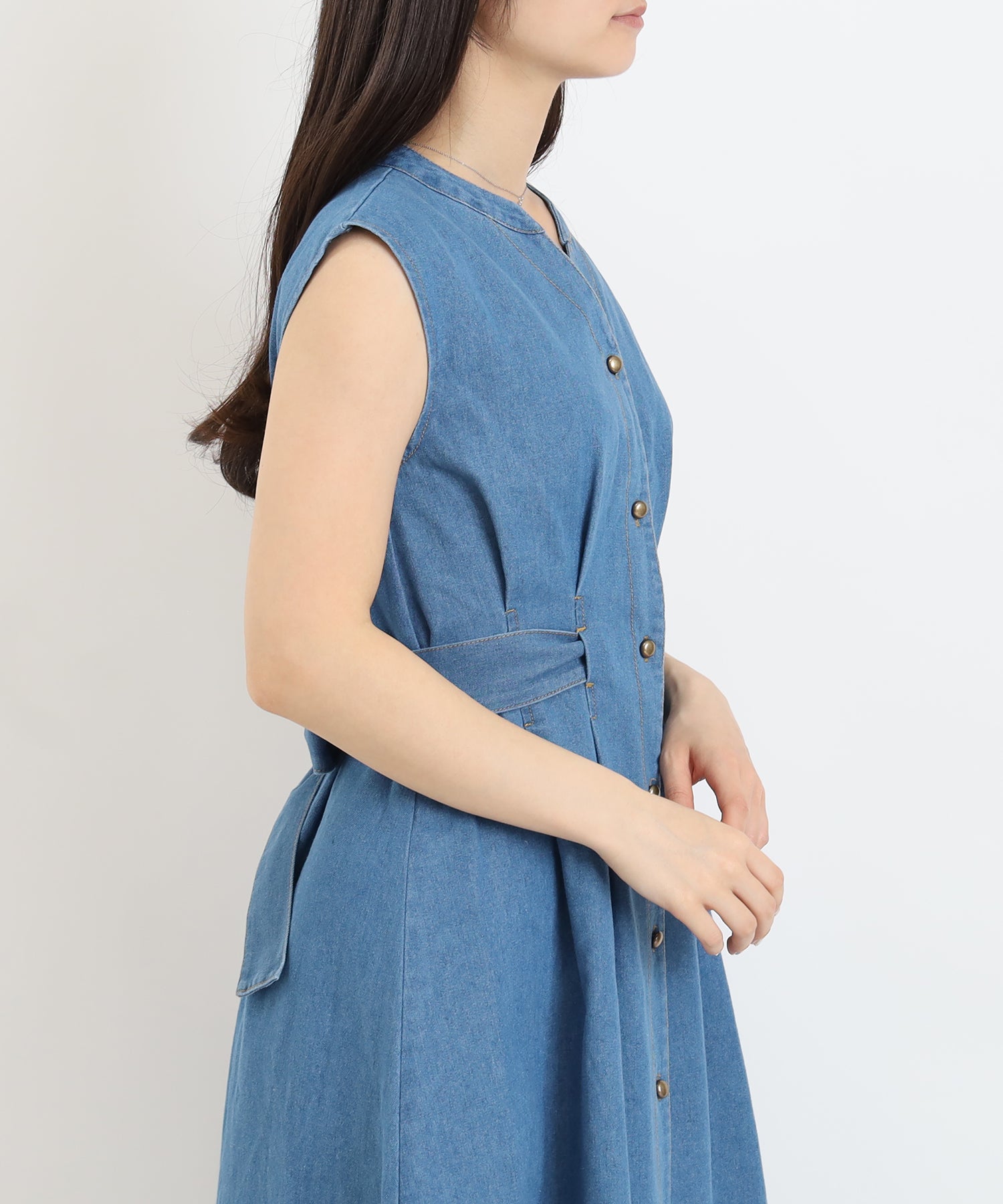 ブルー model:160cm 着用サイズ:M