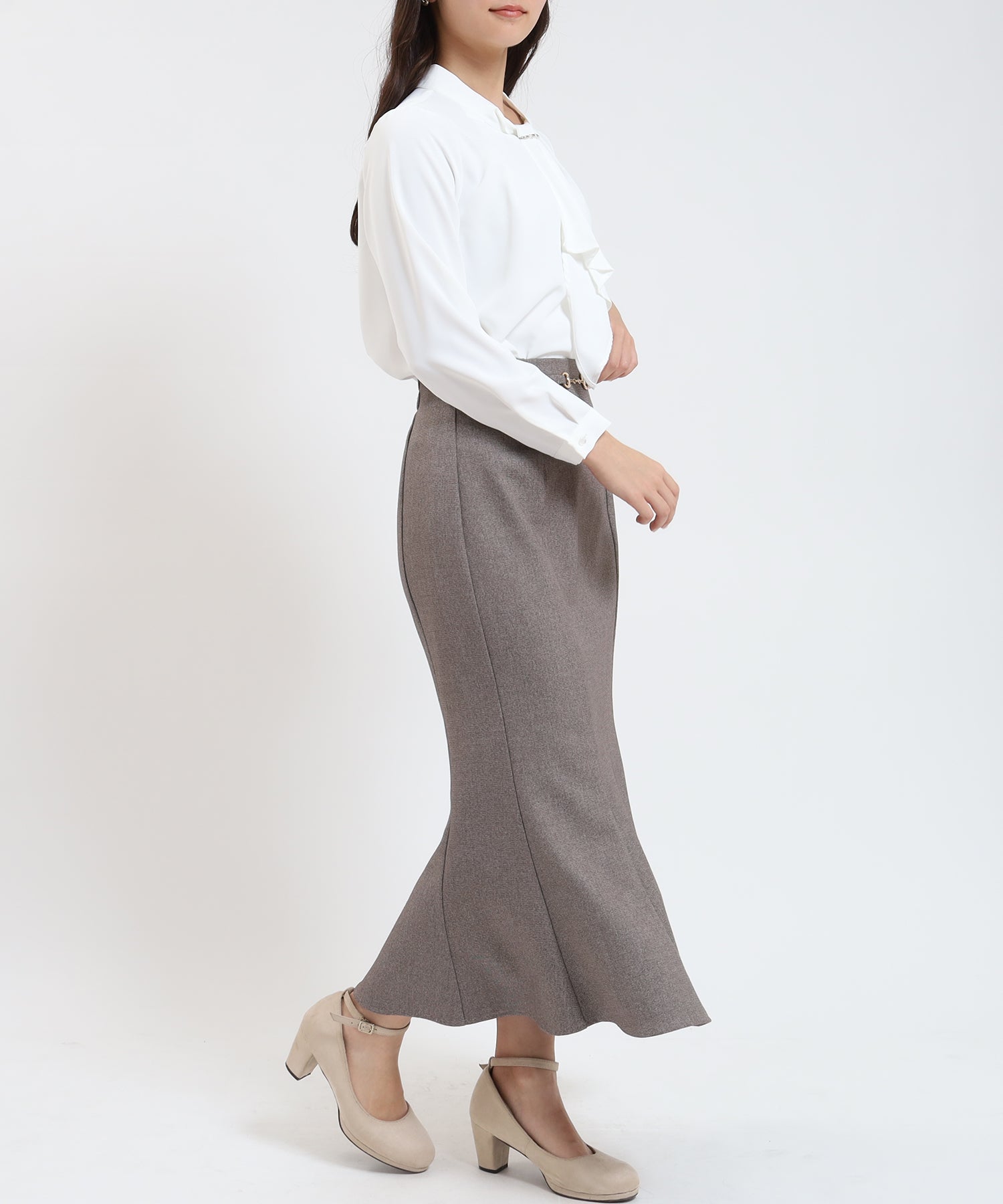 ホワイト model:160 着用サイズ:M