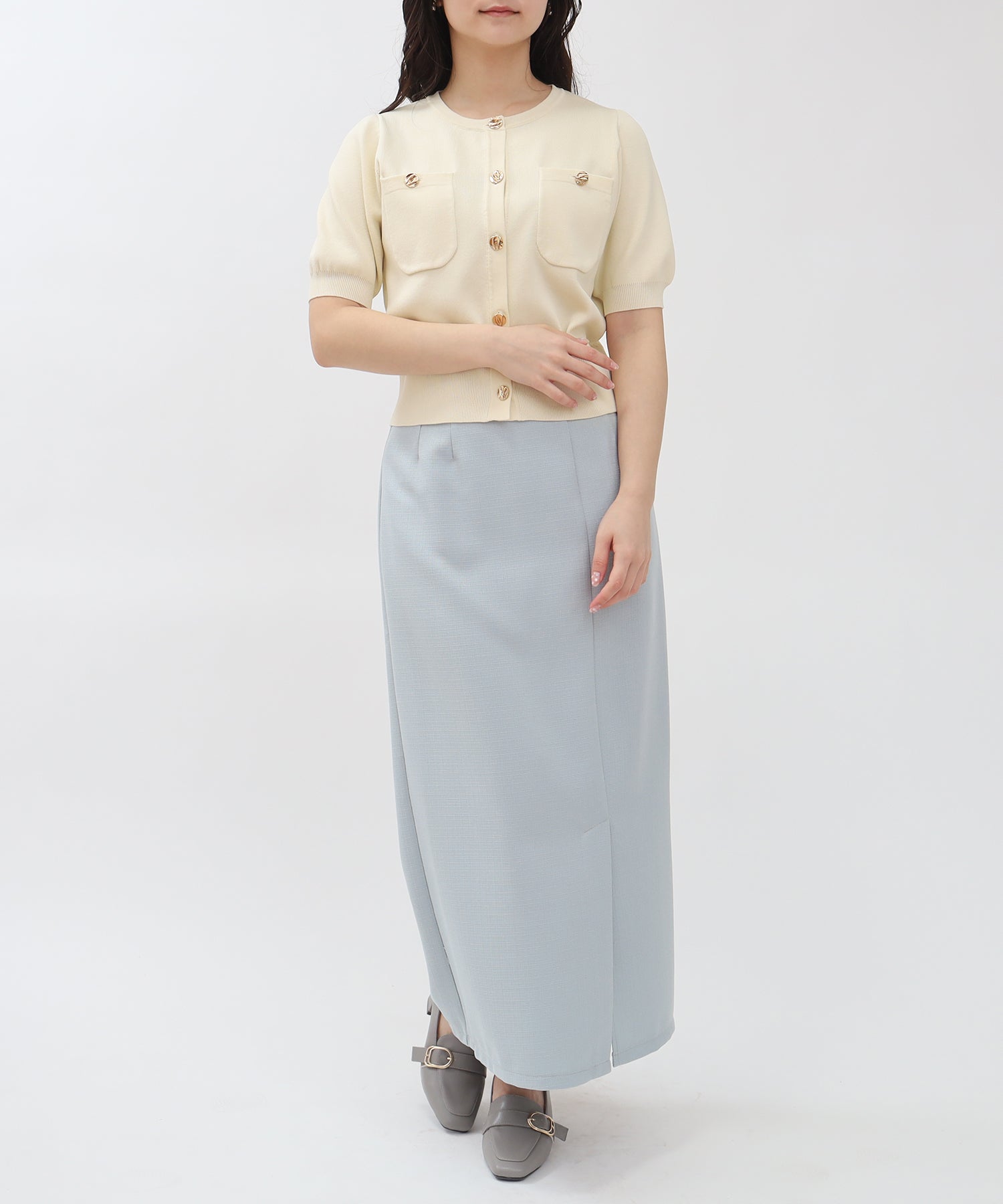 ホワイト model:160 着用サイズ:M