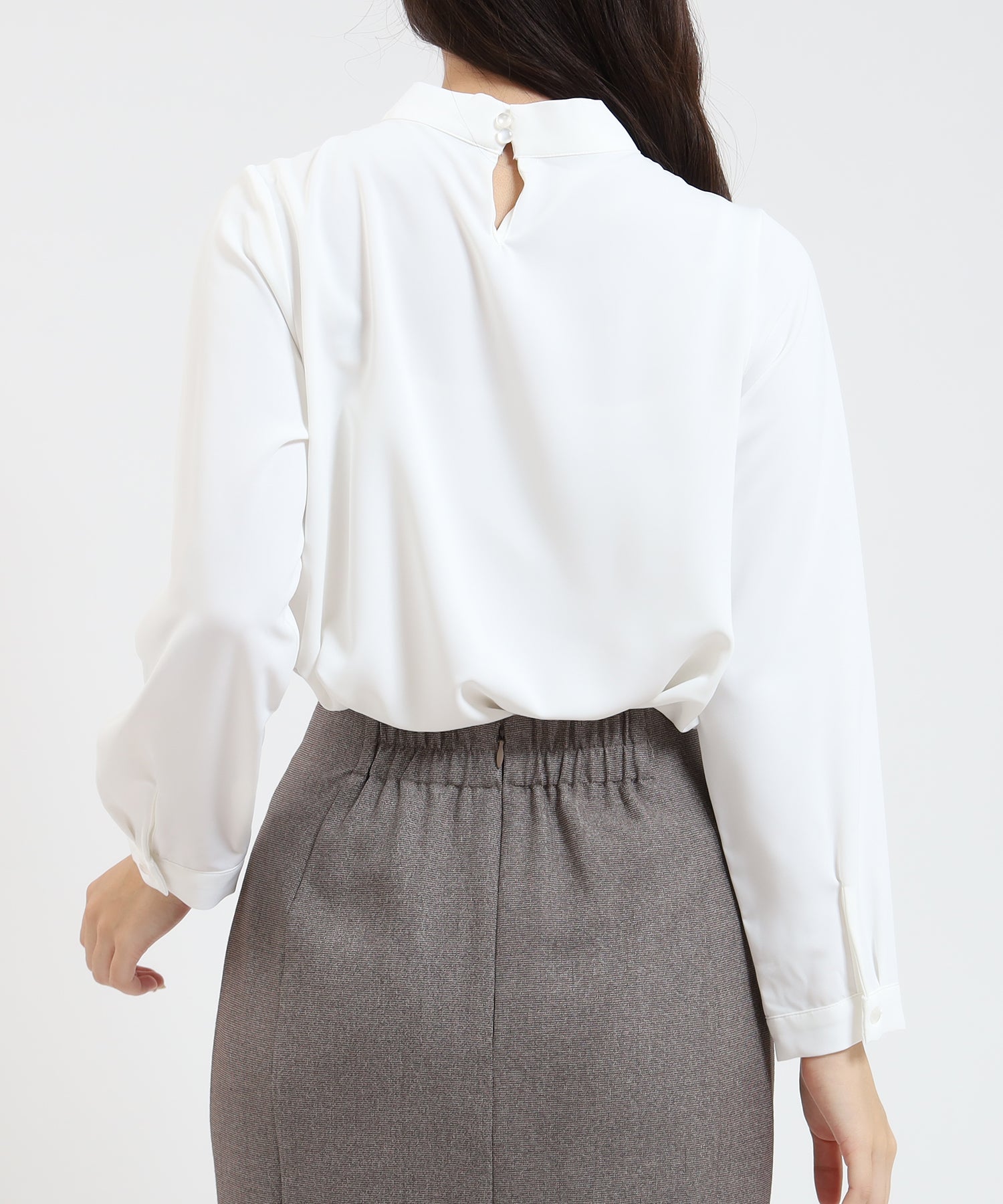 ホワイト model:160 着用サイズ:M