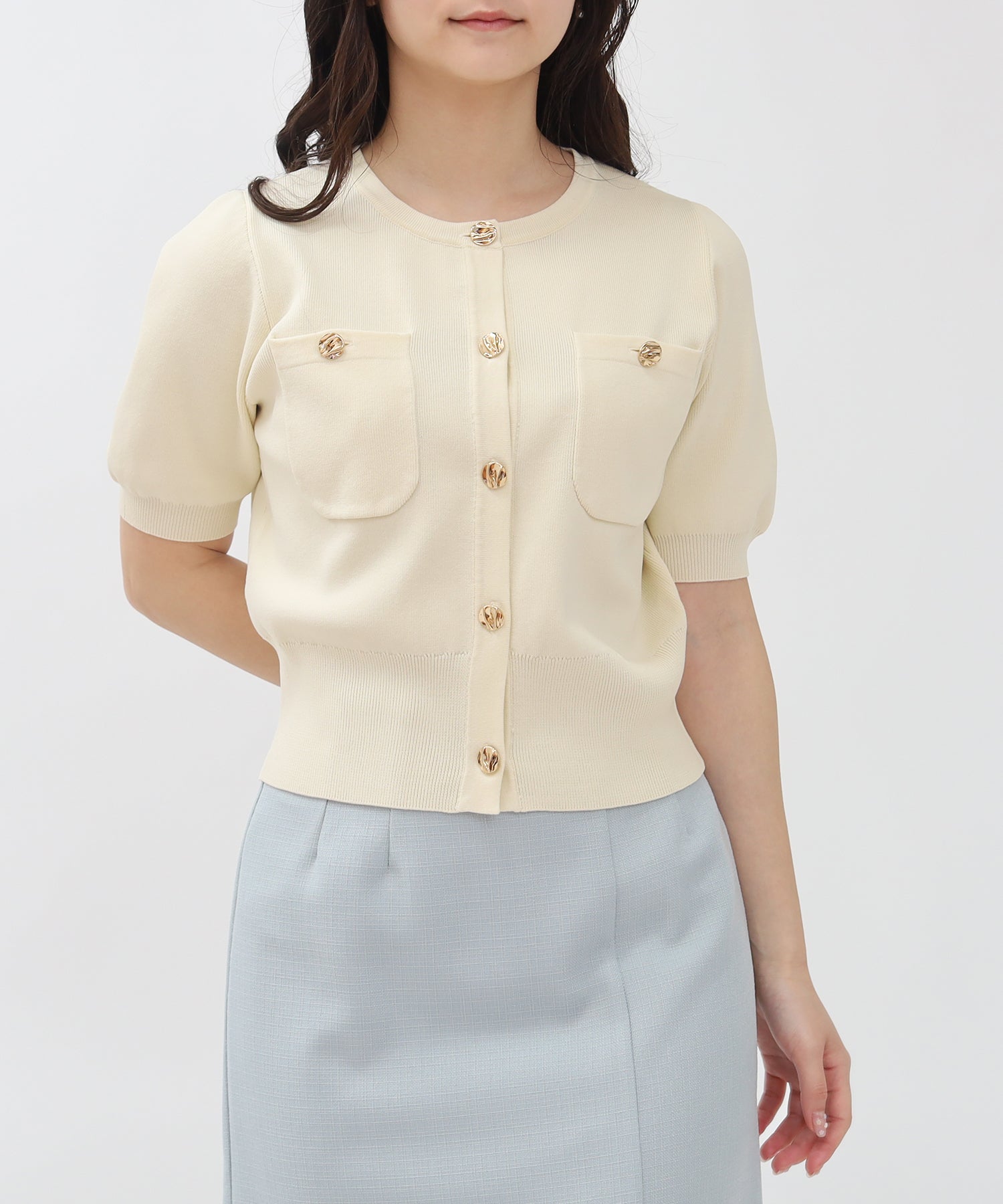 ホワイト model:160 着用サイズ:M