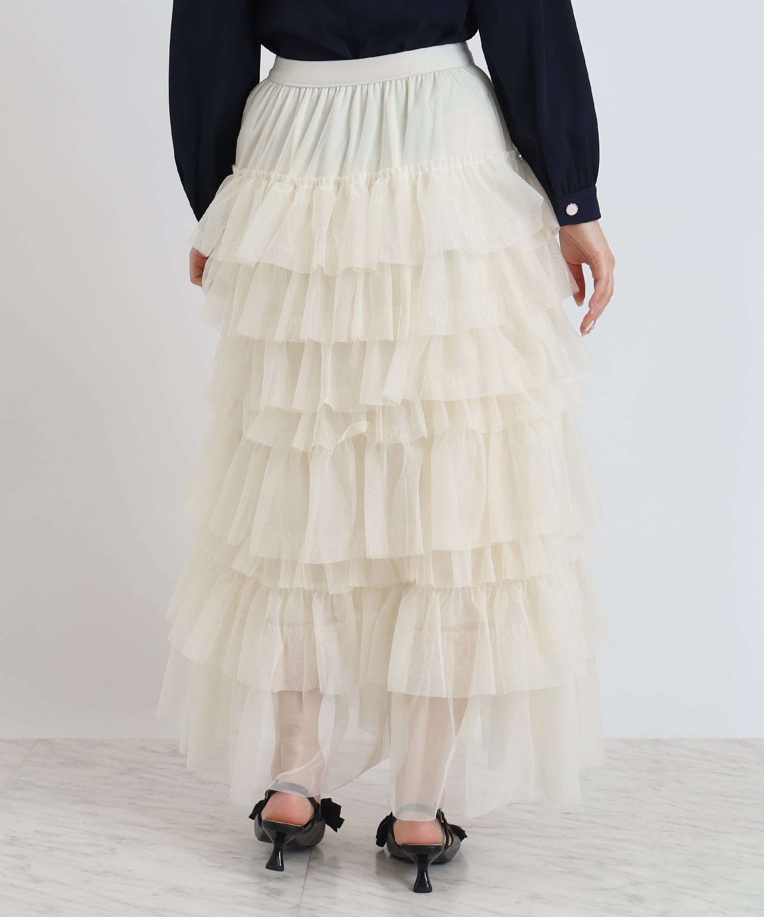 アイボリー model:160 着用サイズ:M