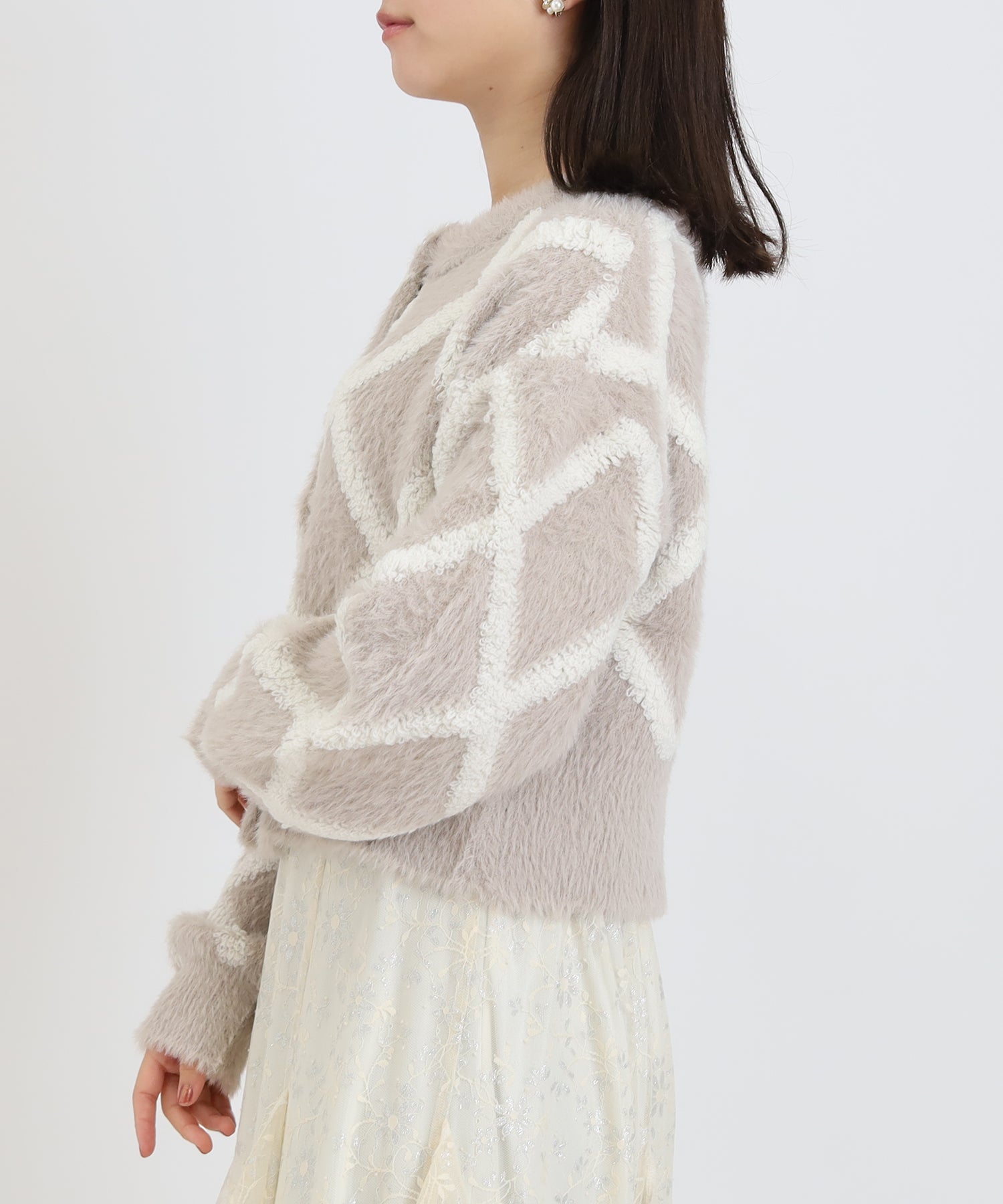 グレージュ model;156 着用サイズ:M