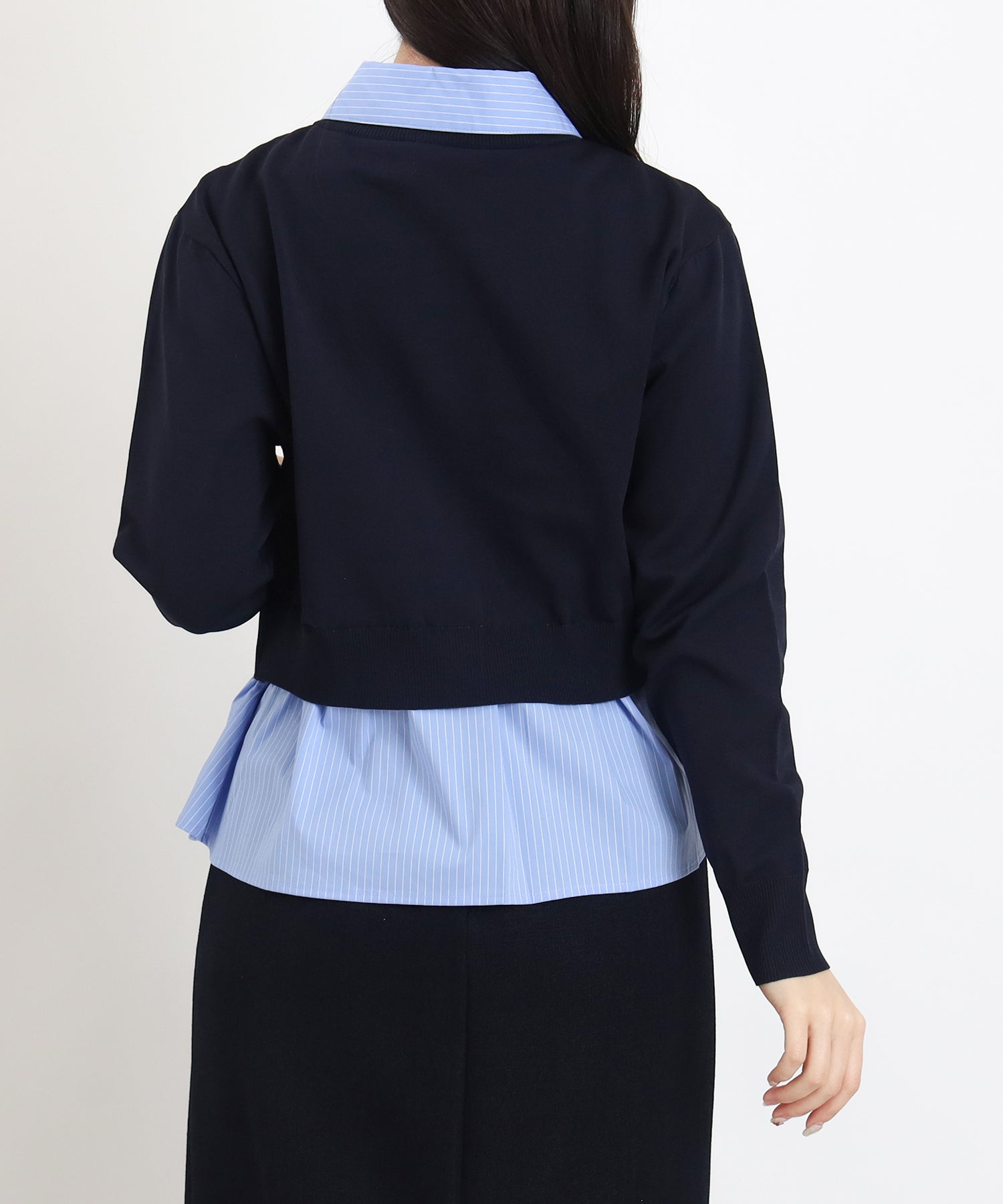 ネイビー model:160 着用サイズ:M