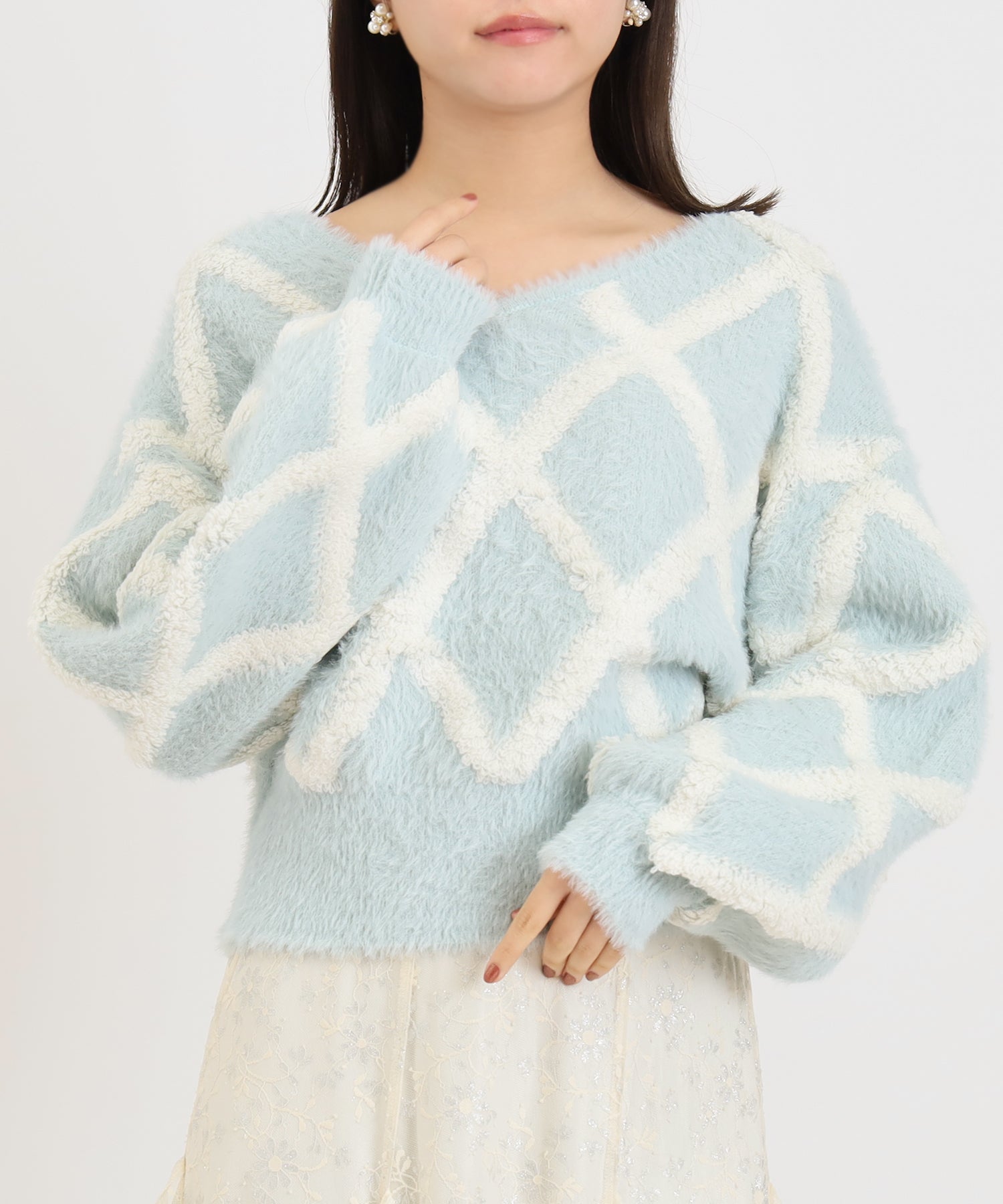 ブルー(×ホワイト)