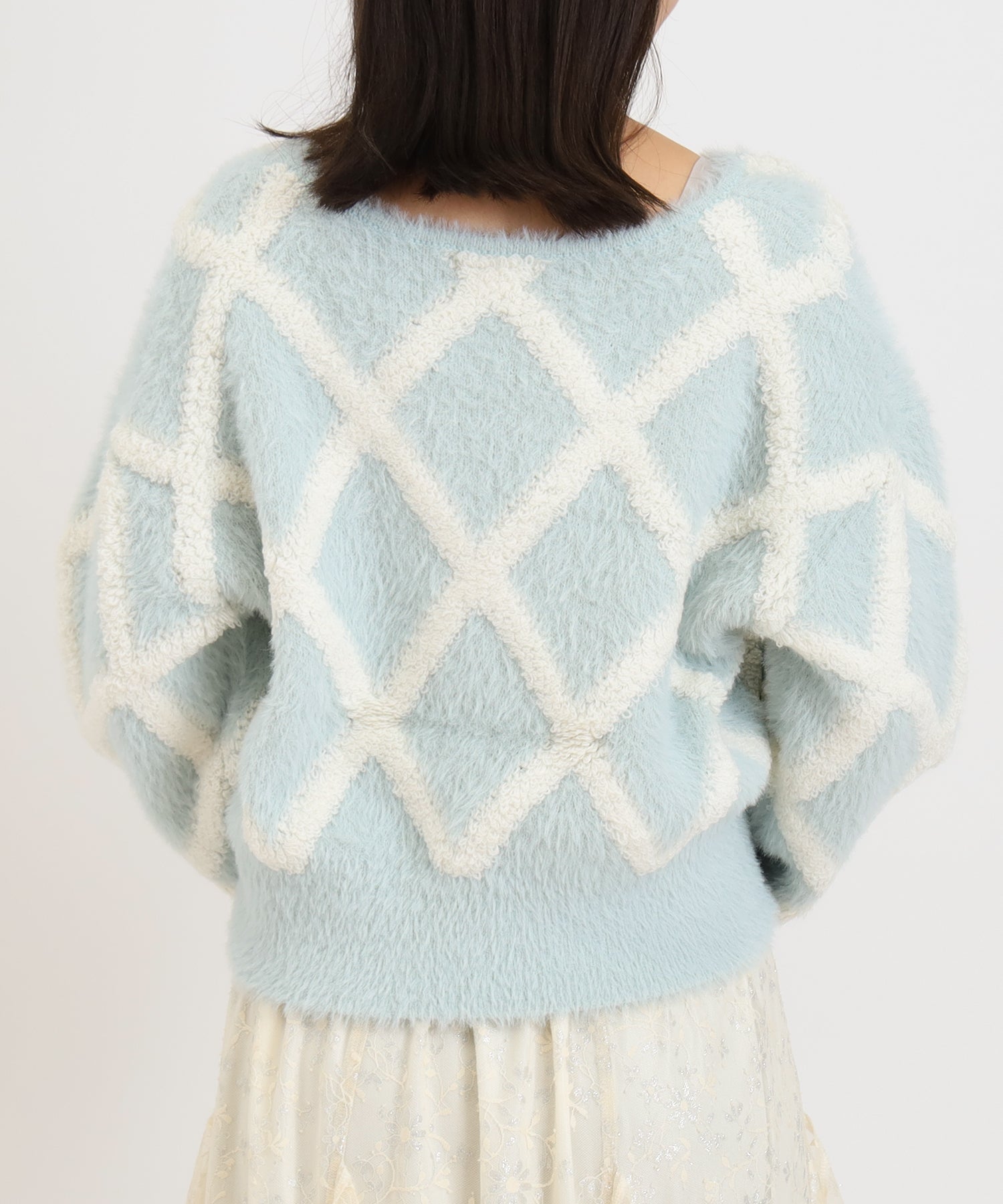 ブルー model:156 着用サイズ:M