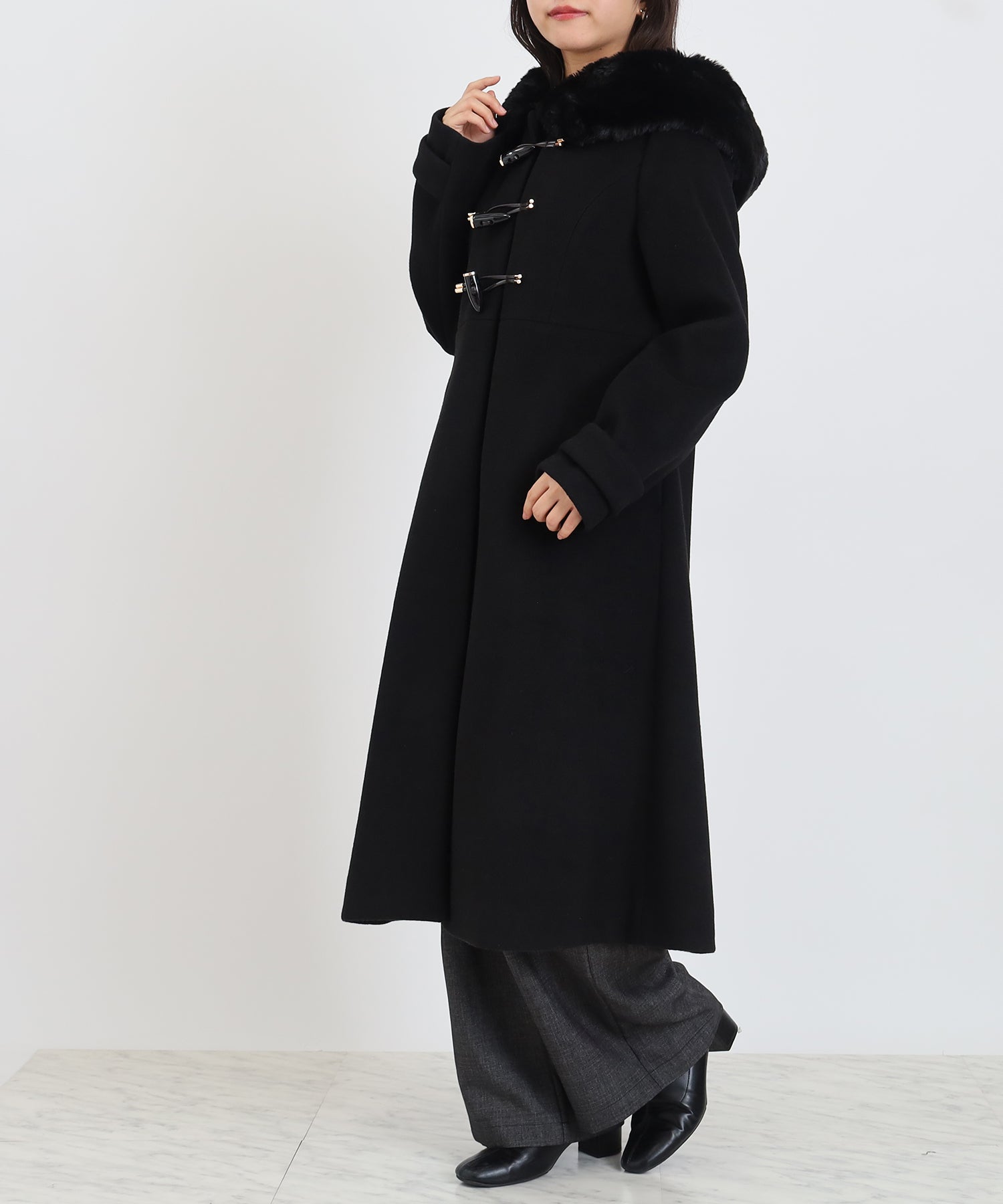 ブラック model:156 着用サイズ:M