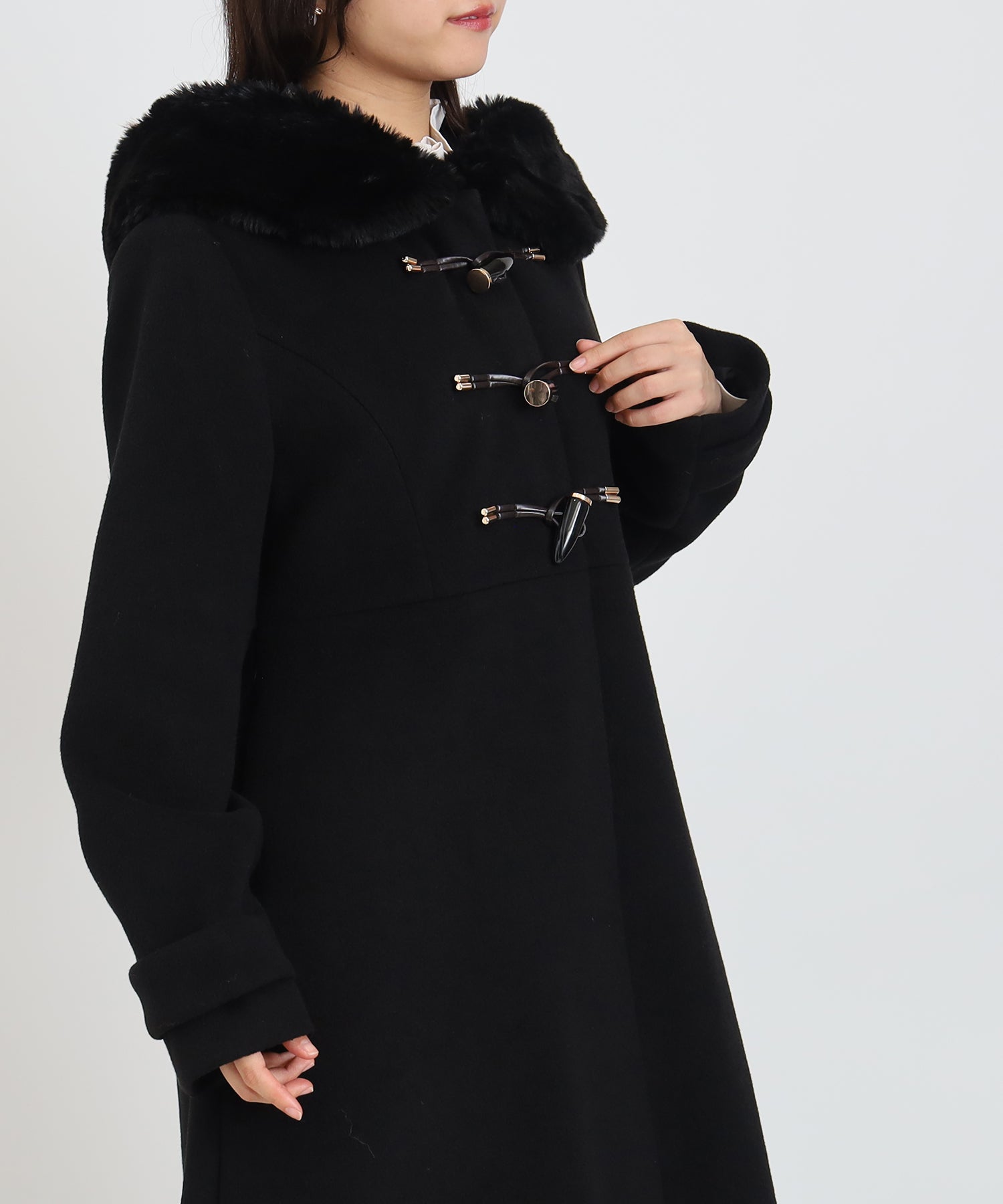 ブラック model:156 着用サイズ:M