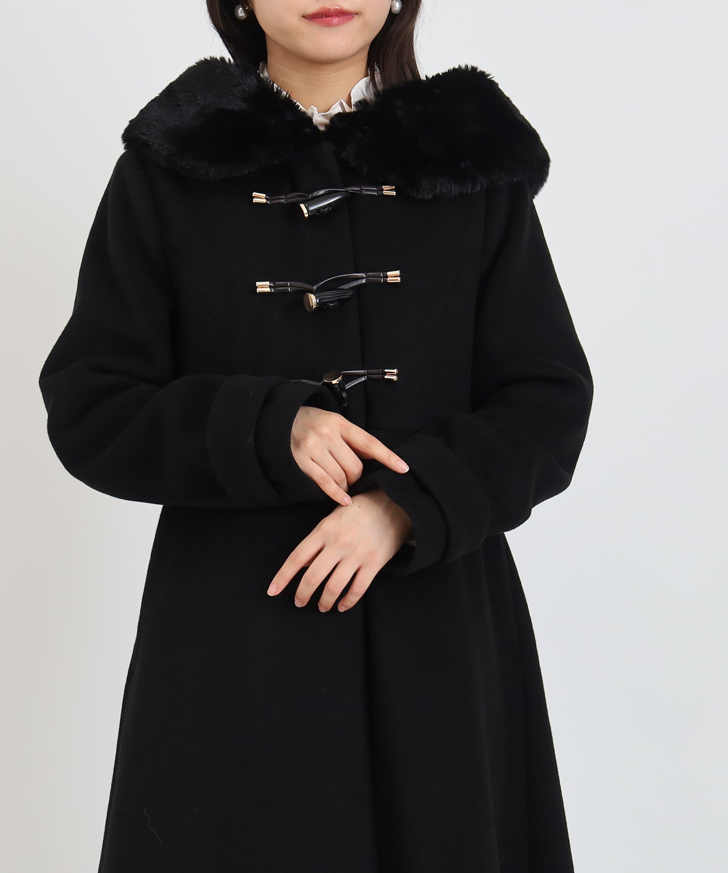 ブラック model:156 着用サイズ:M